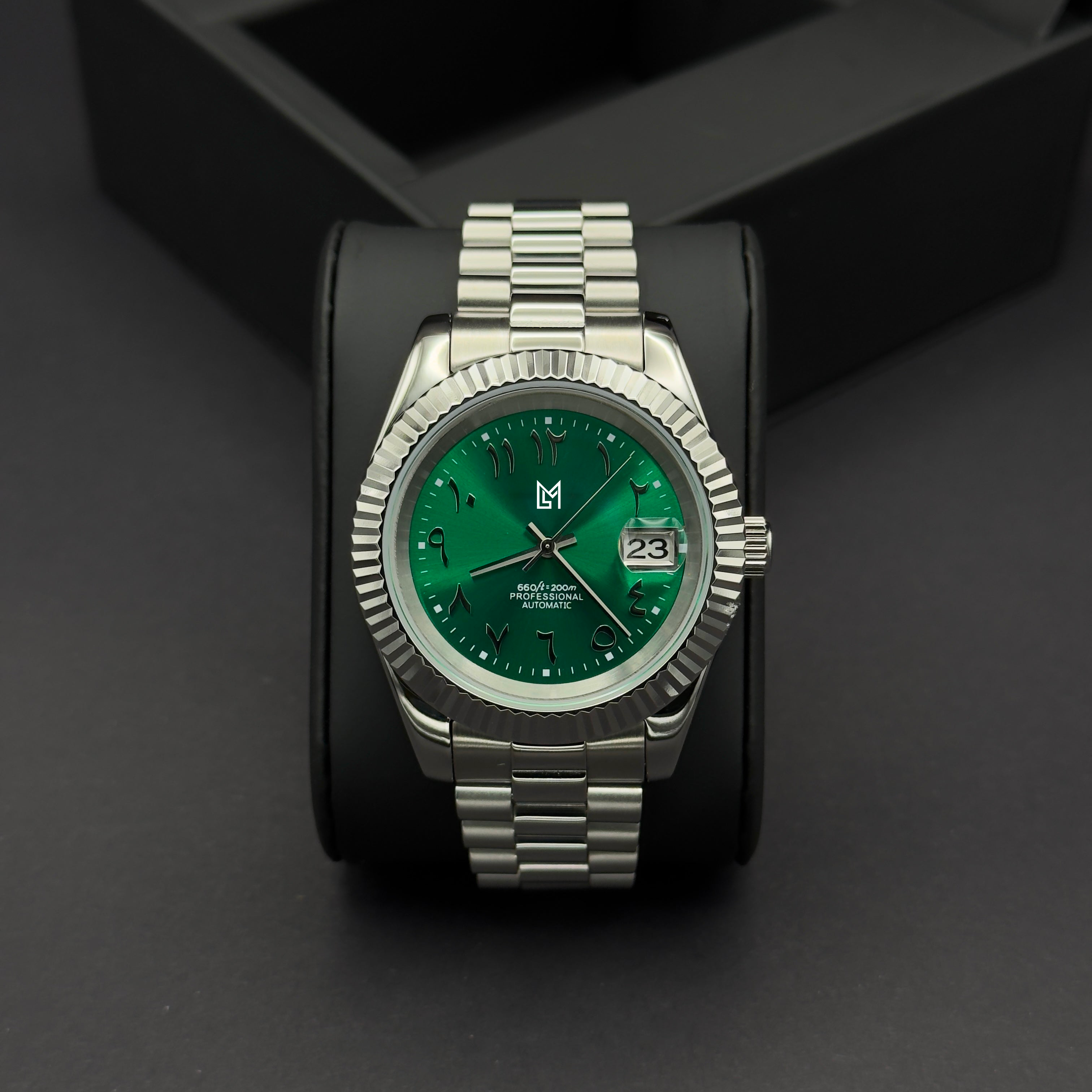 Mod Datejust Arabic Dial Verte