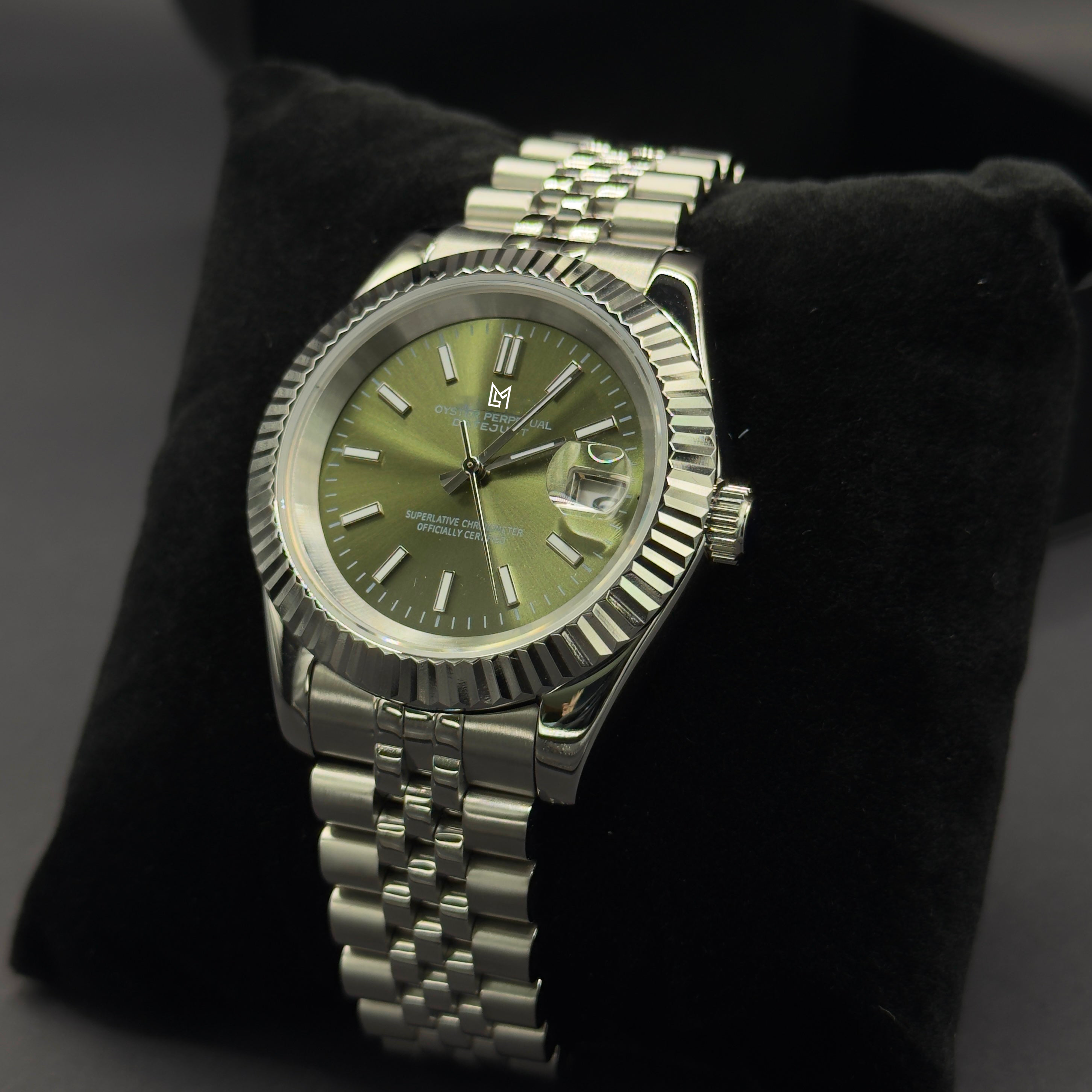 Mod Datejust Vert Menthe