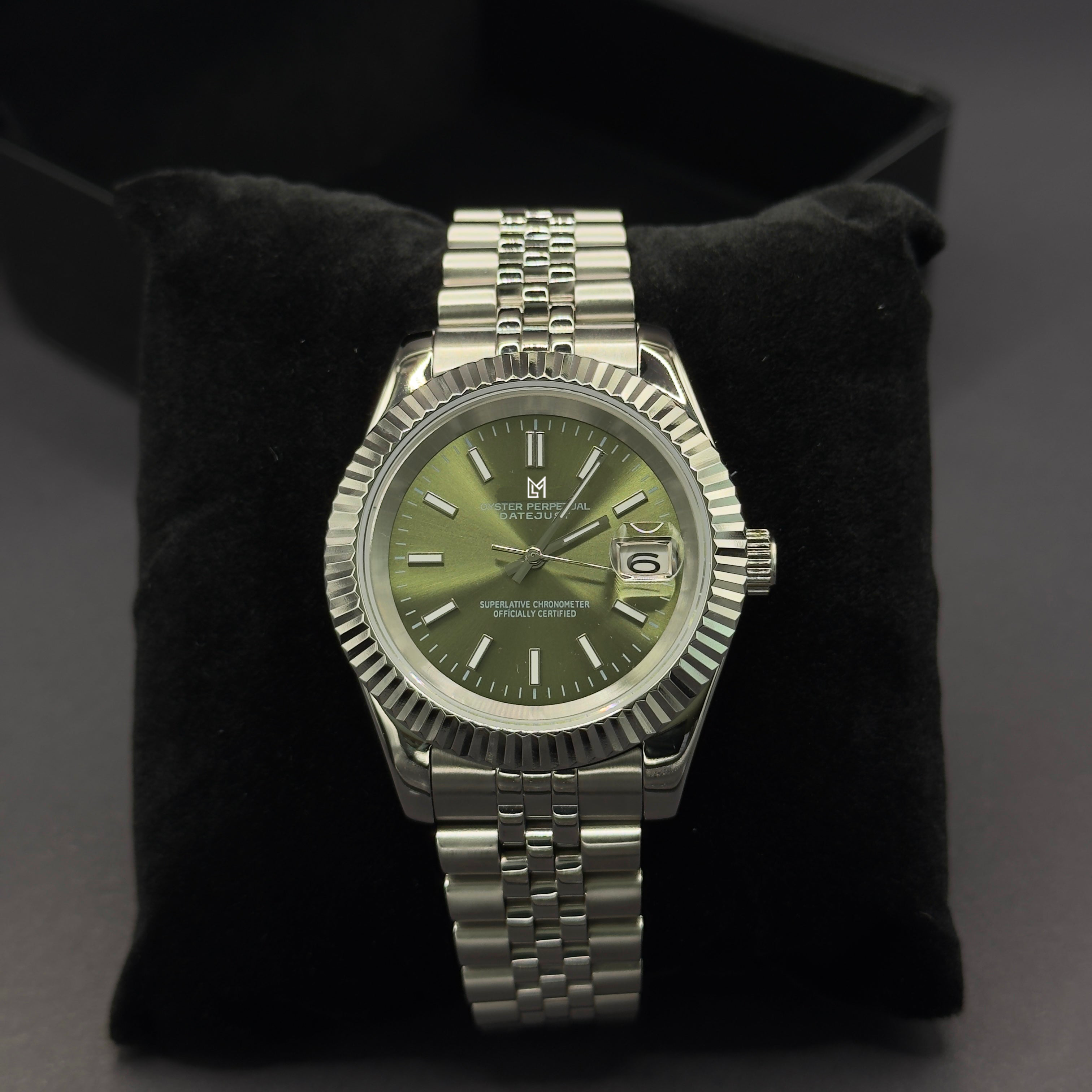 Mod Datejust Vert Menthe