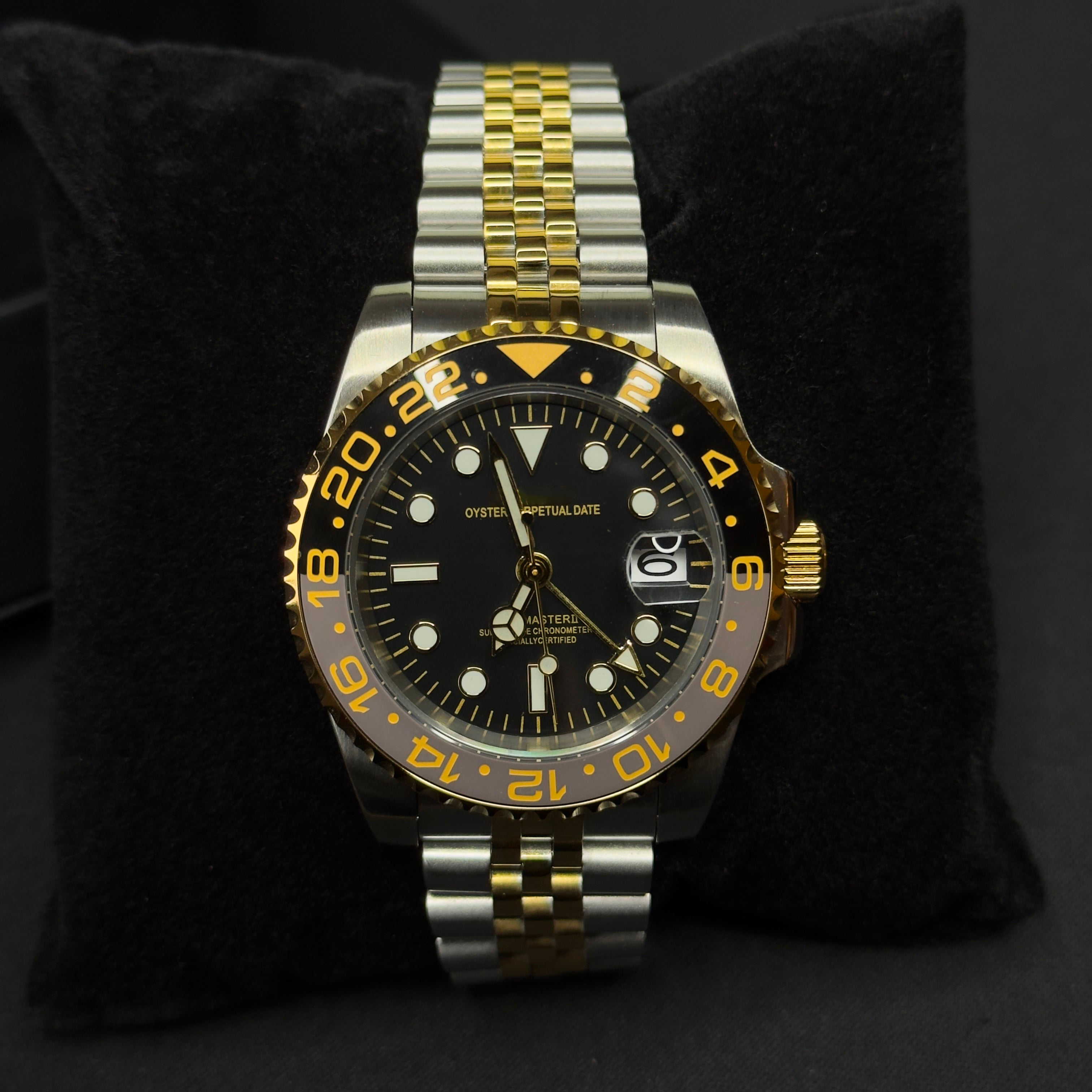 Mod GMT Master II Or Acier NH34