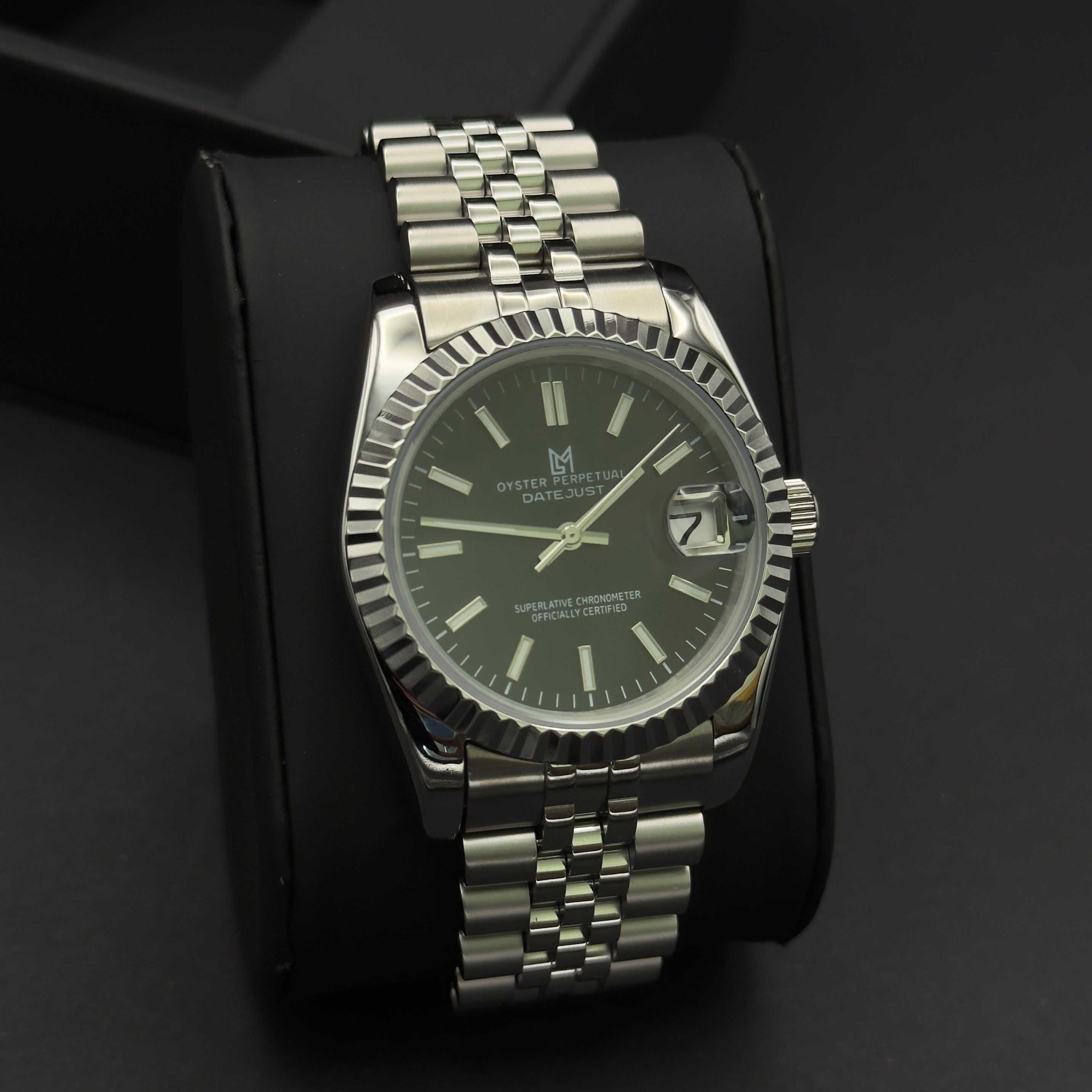 seiko datejust noir