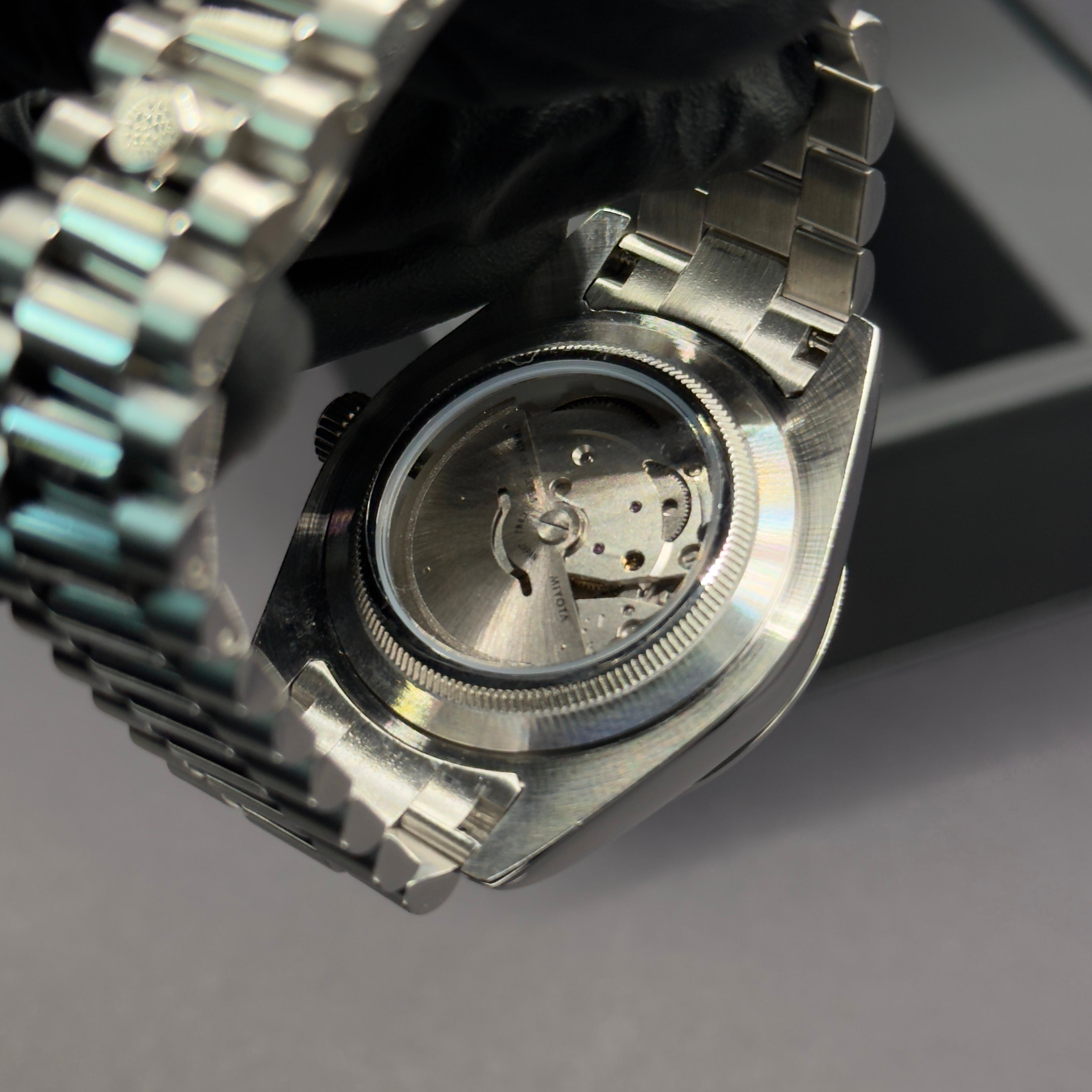 seiko day date ice blue