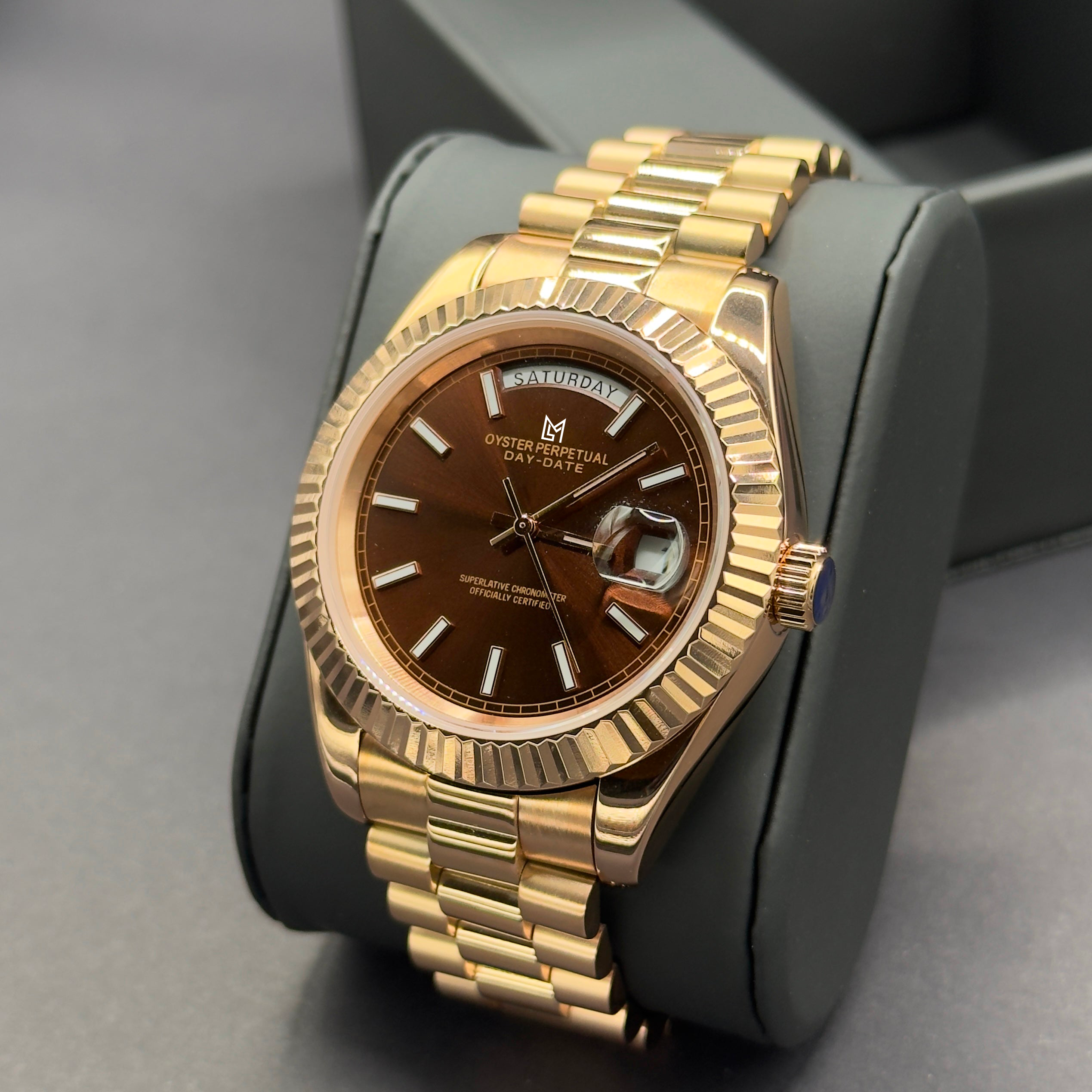 Mod Daydate Or Rose Chocolat