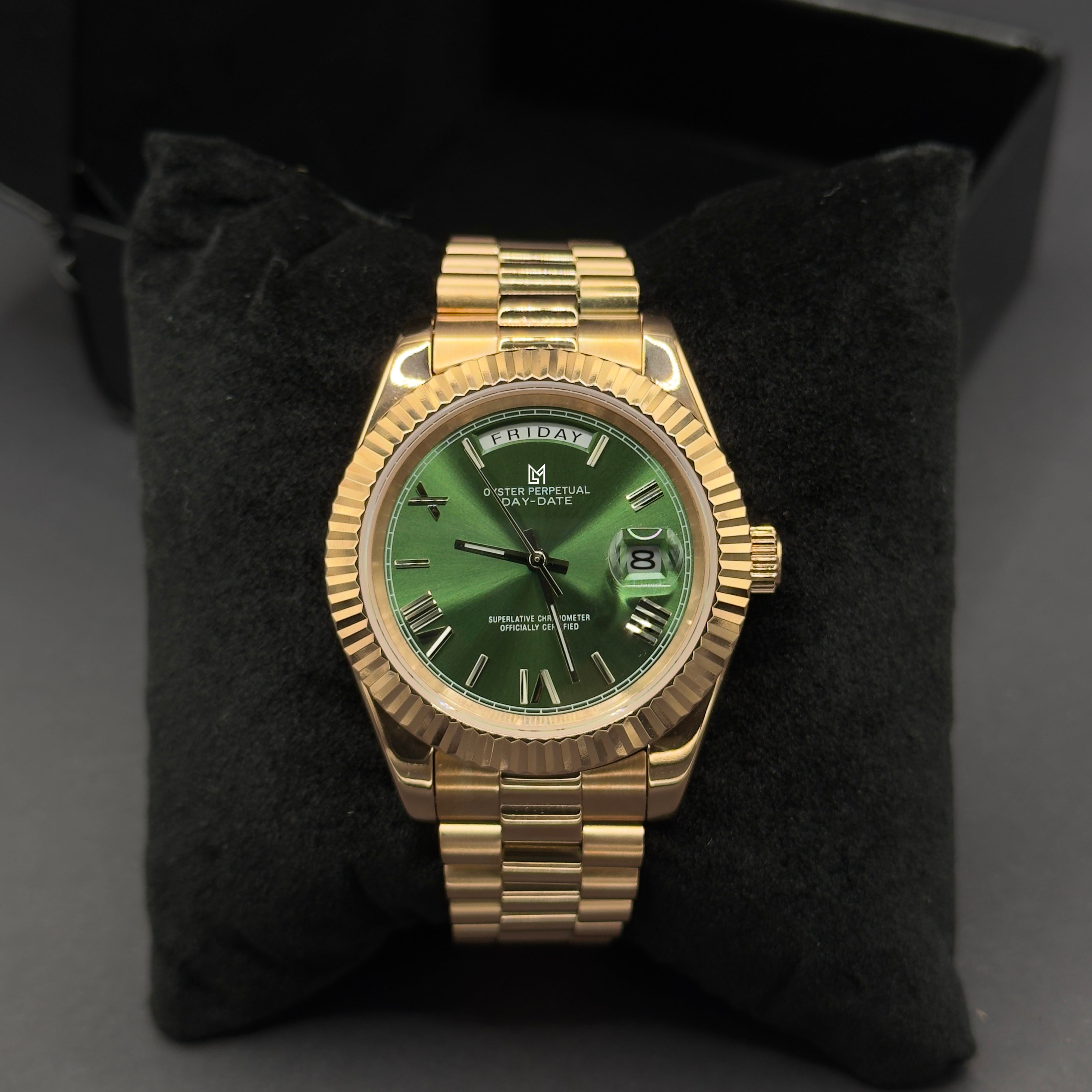 Mod Daydate Or Rose Vert