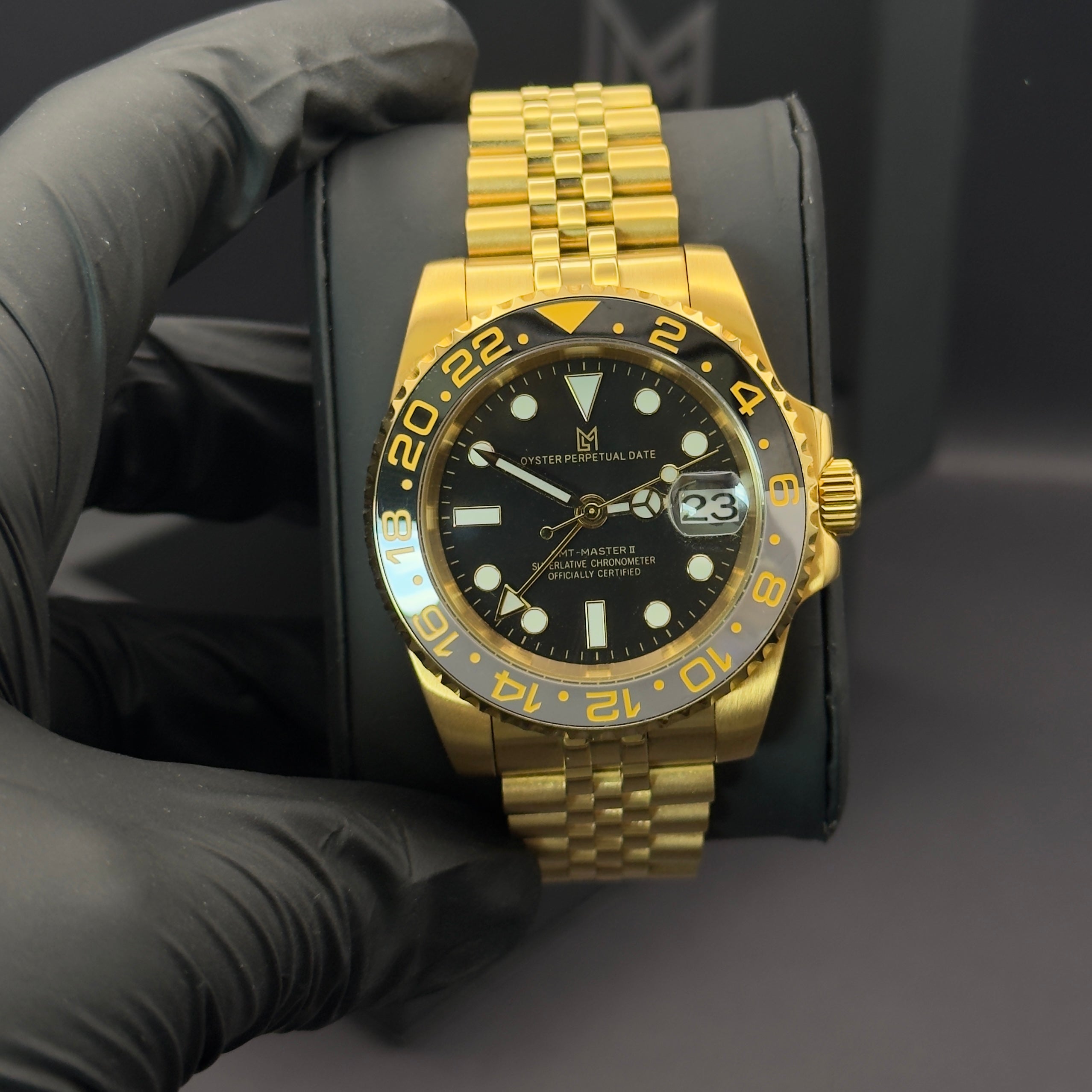 seiko gmt gold