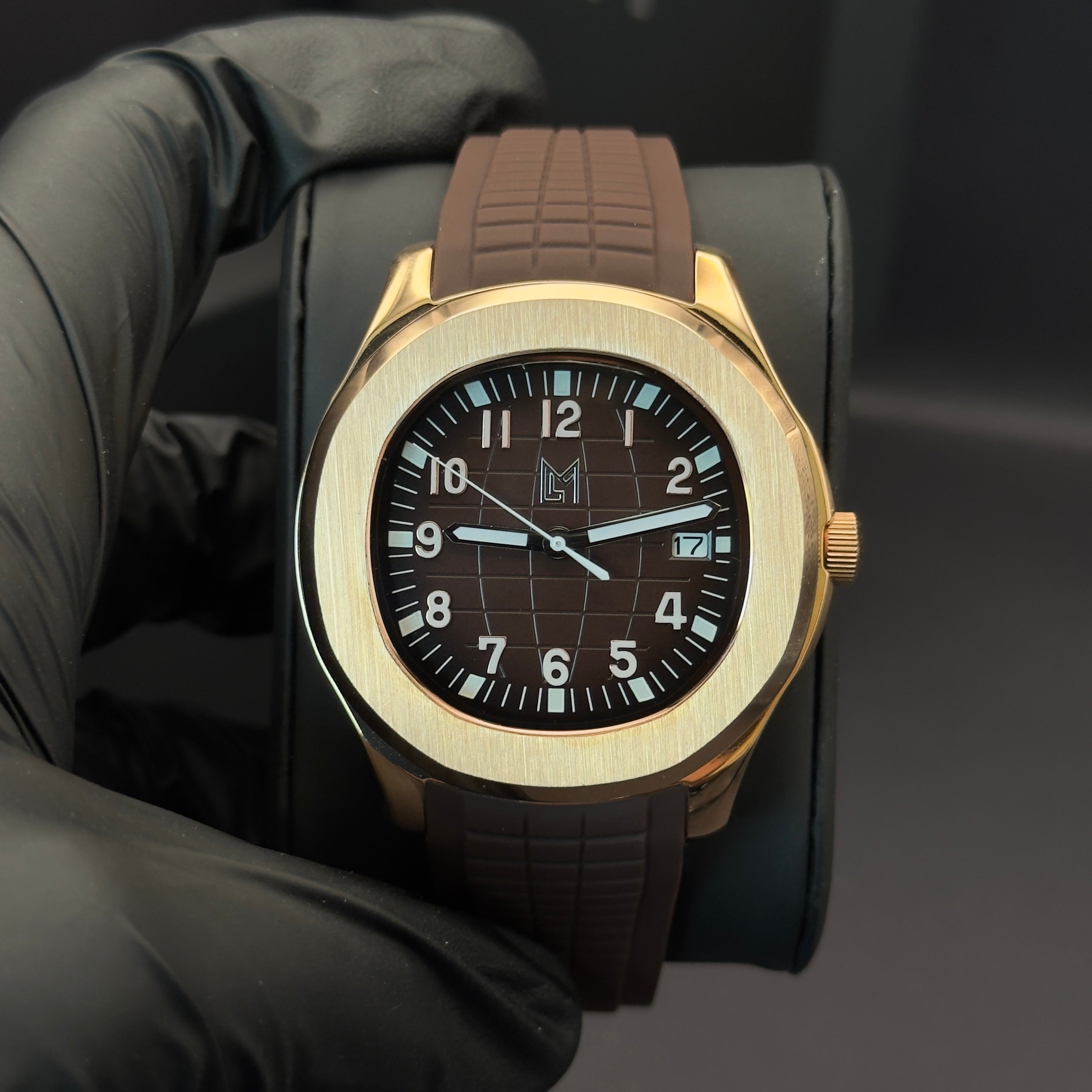 seiko aquanaut rose gold