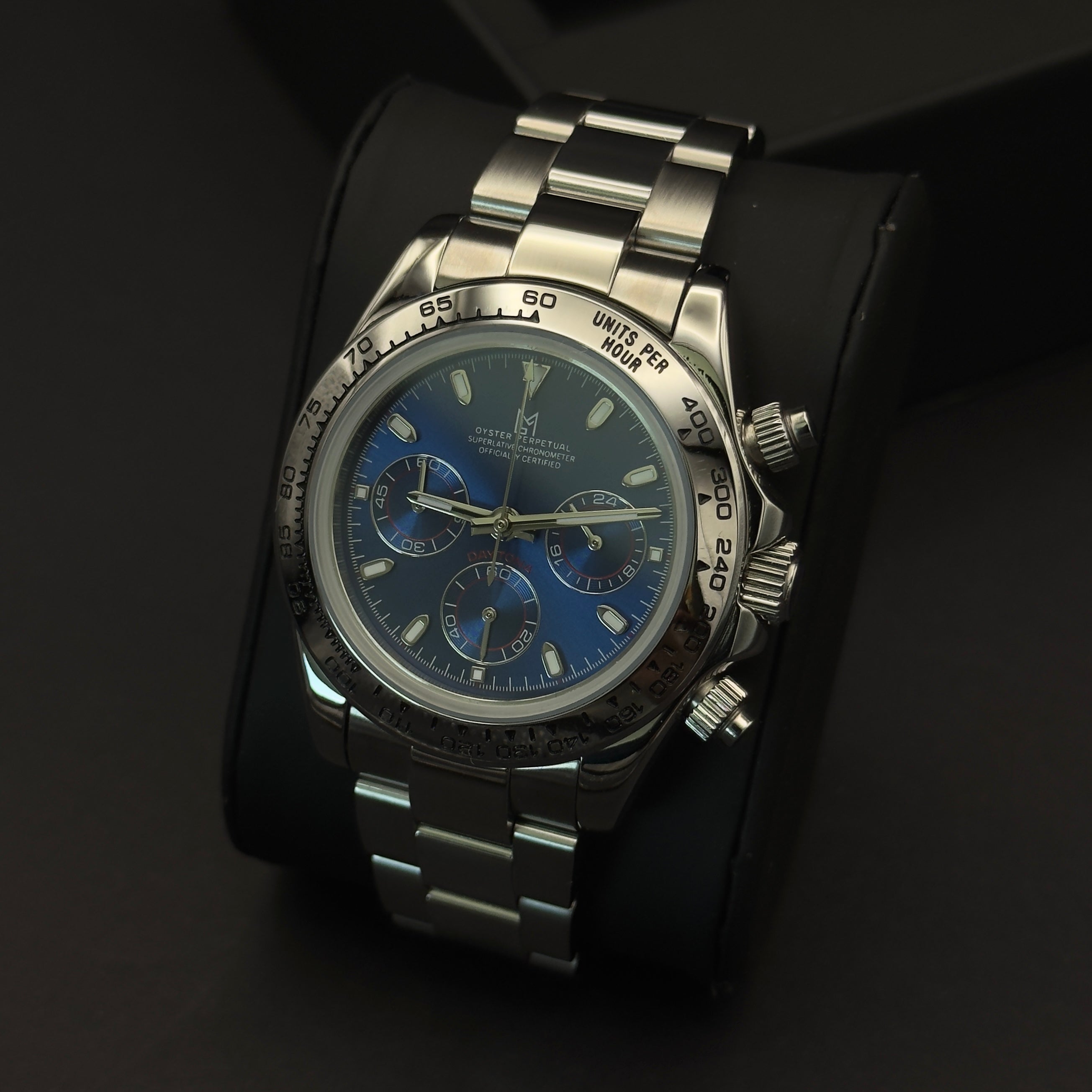 seiko mod daytona bleu