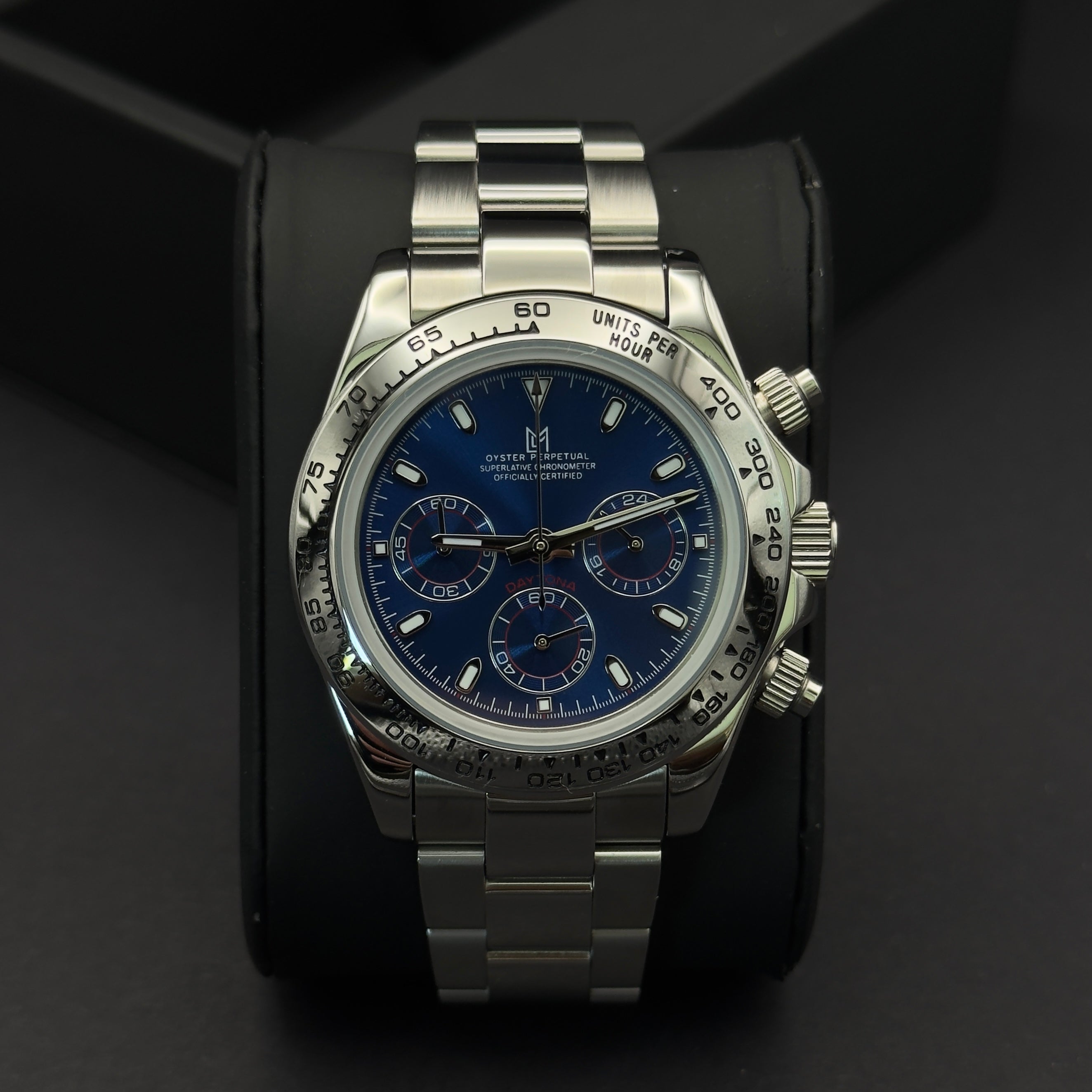 seiko mod daytona bleu