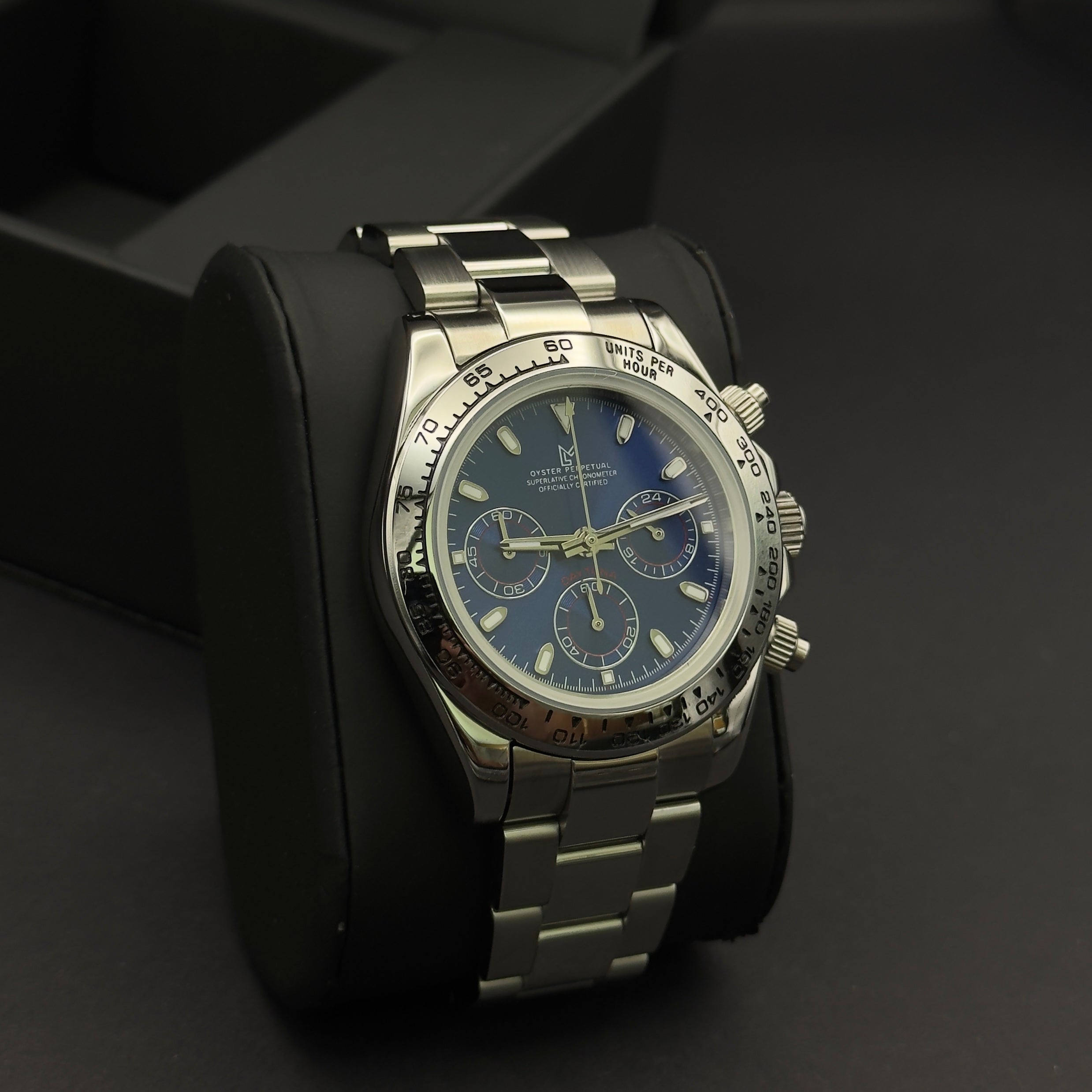 seiko mod daytona bleu