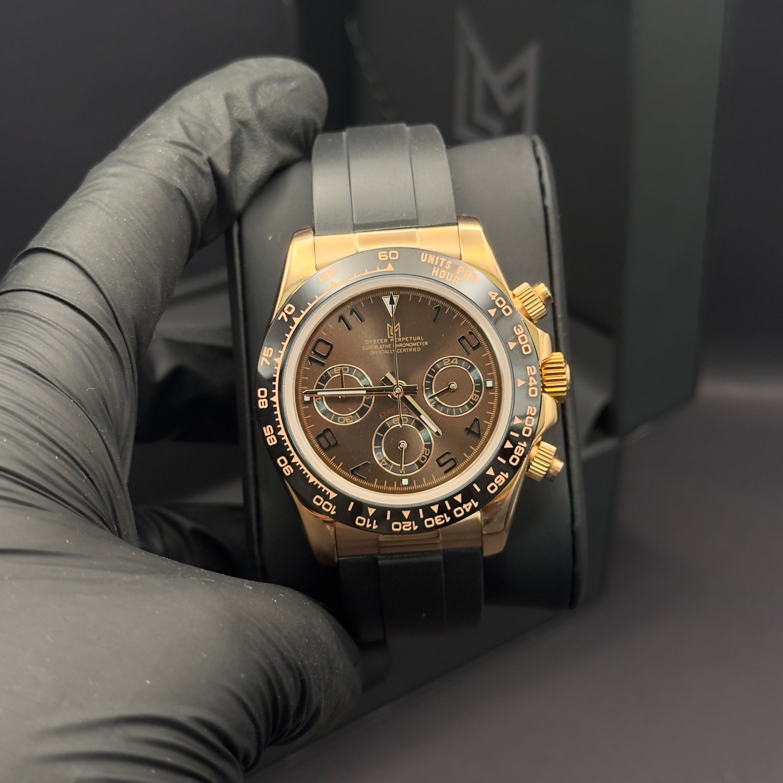 Seiko Mod Daytona Everose