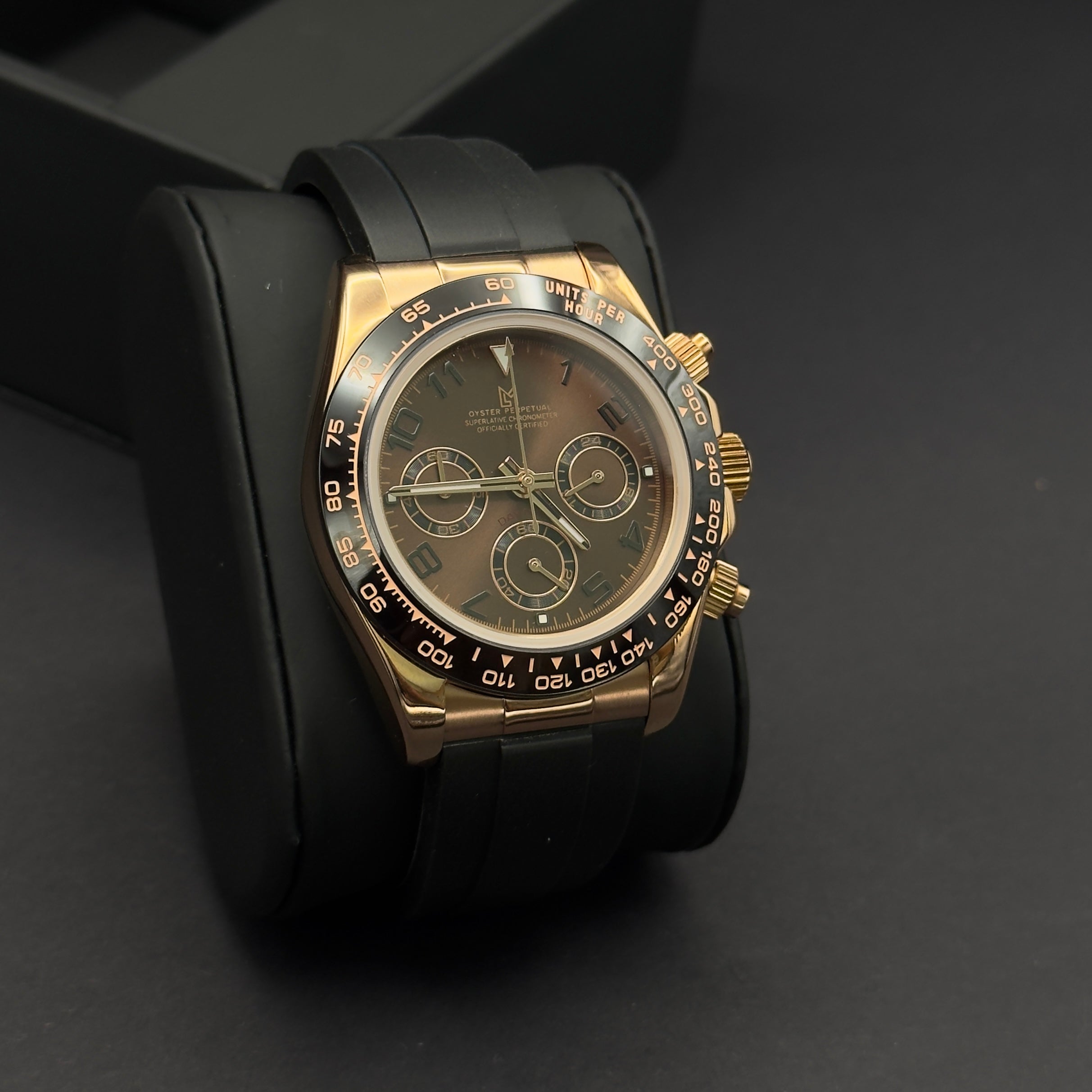 Seiko Mod Daytona Everose