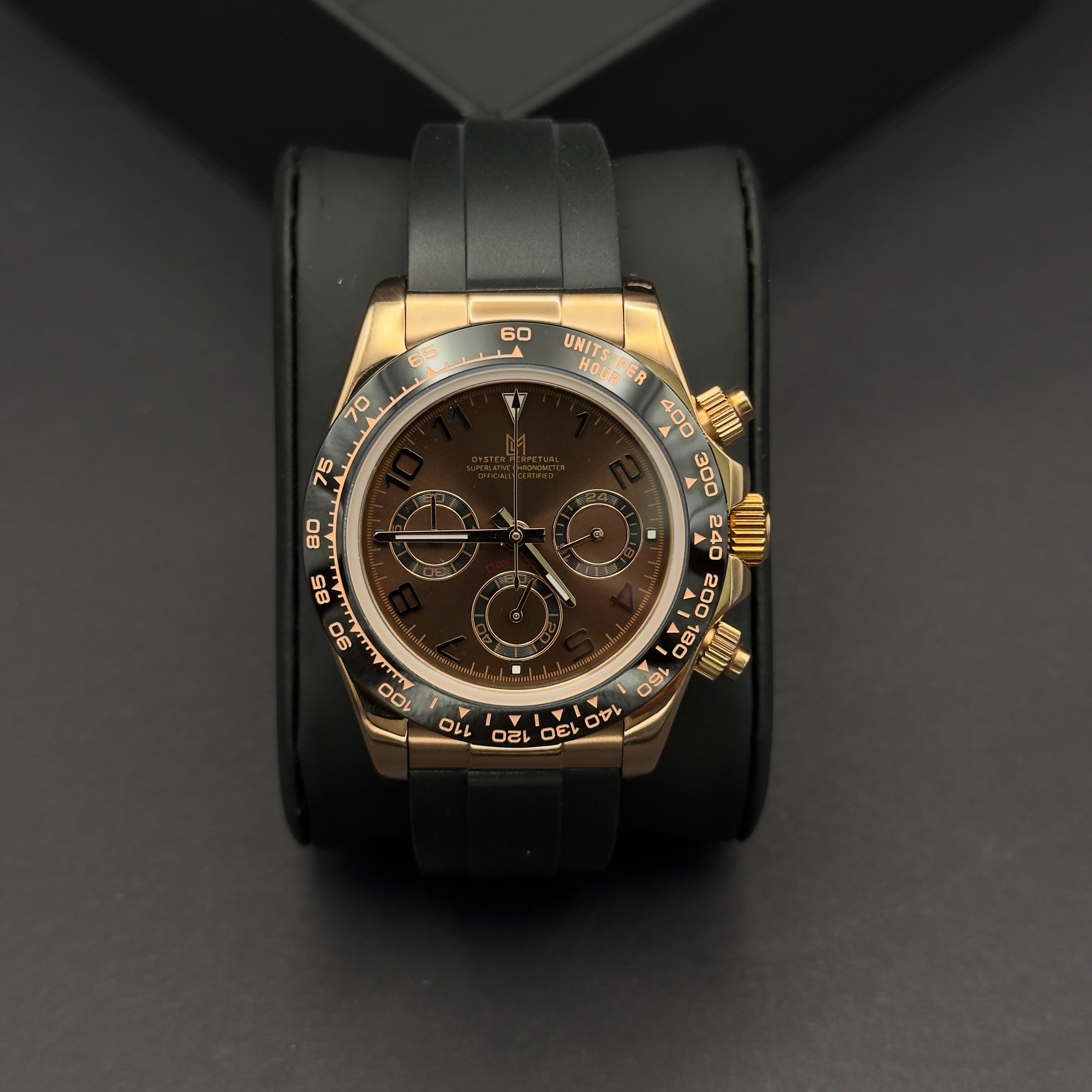 Seiko Mod Daytona Everose