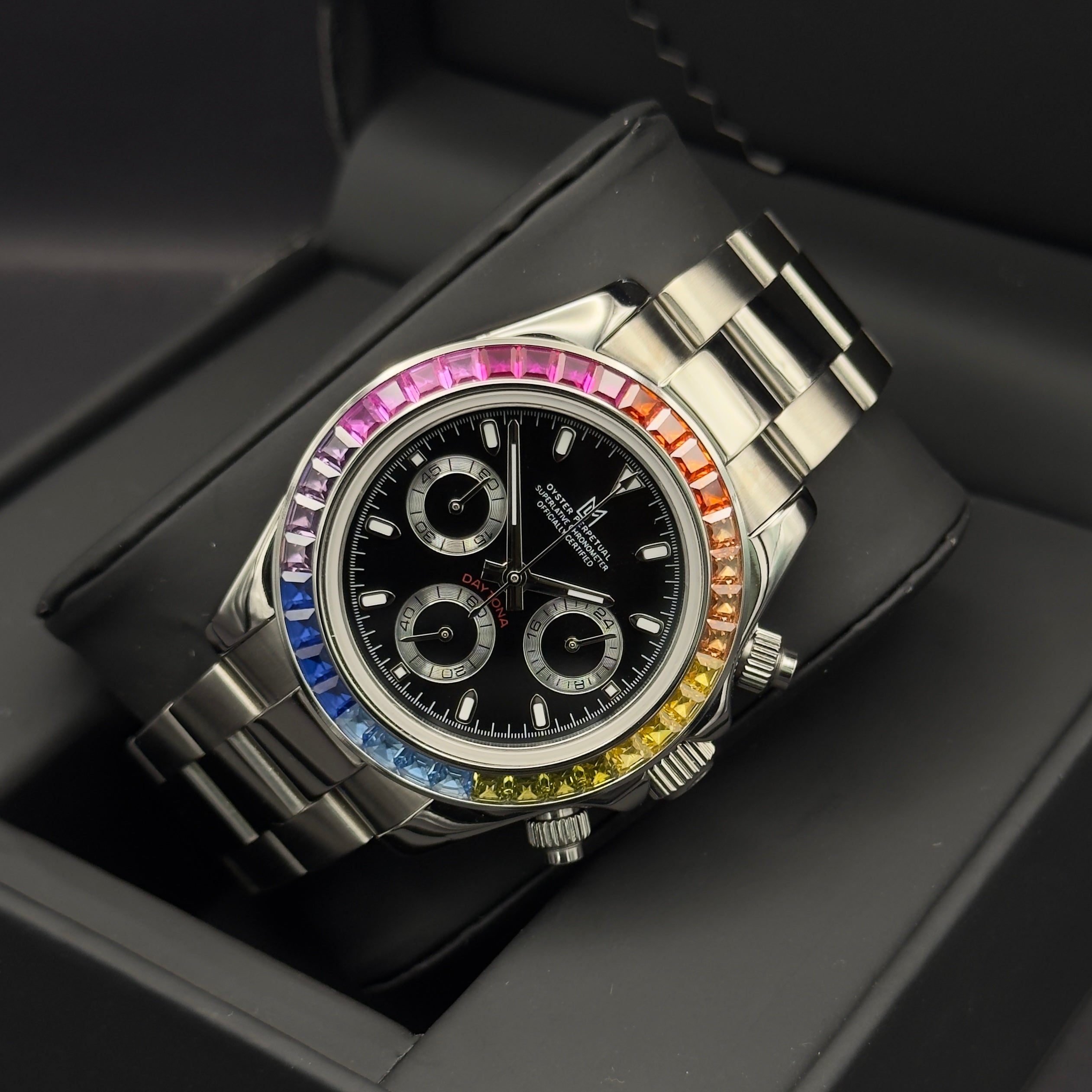 seiko watch rainbow