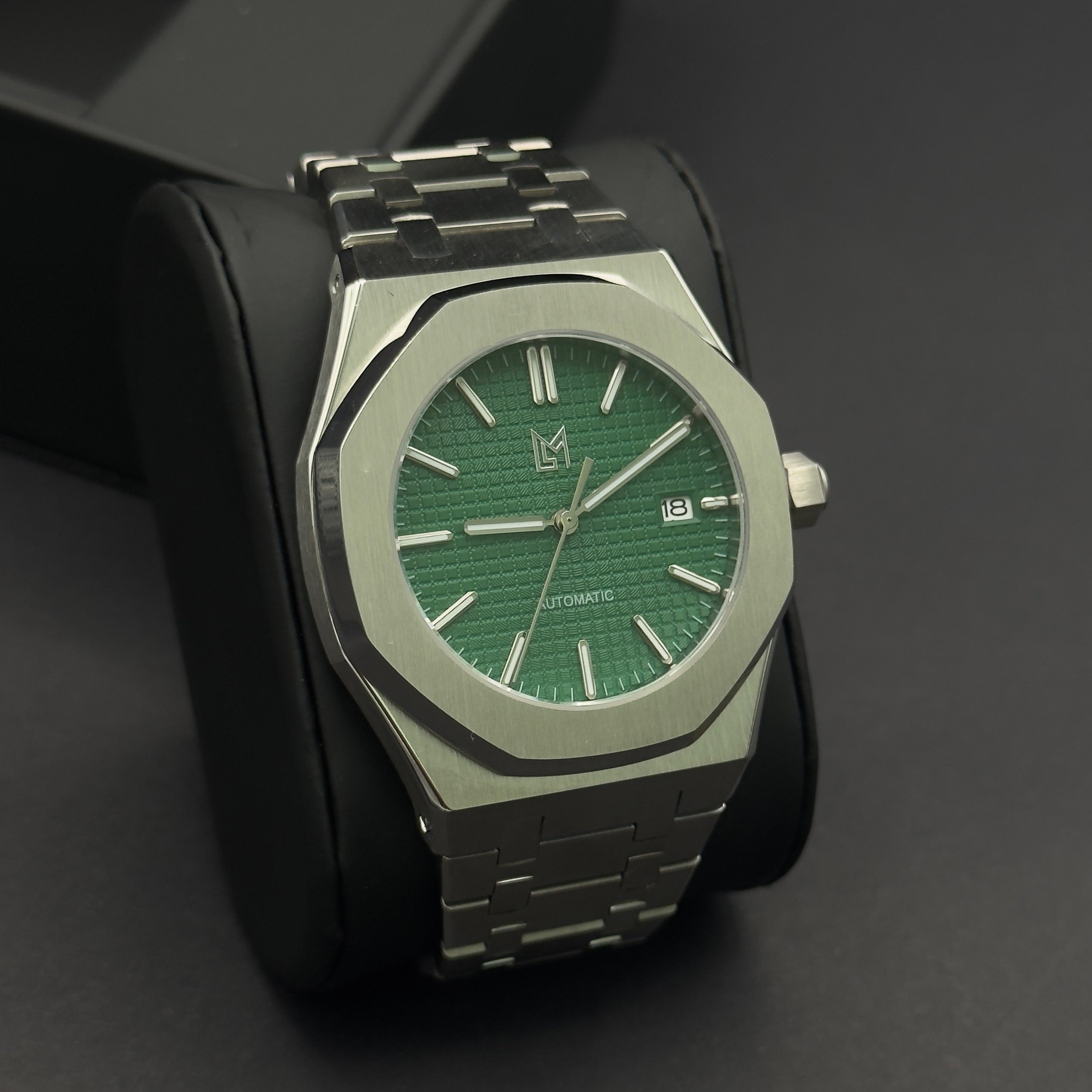 seiko mod royal oak green