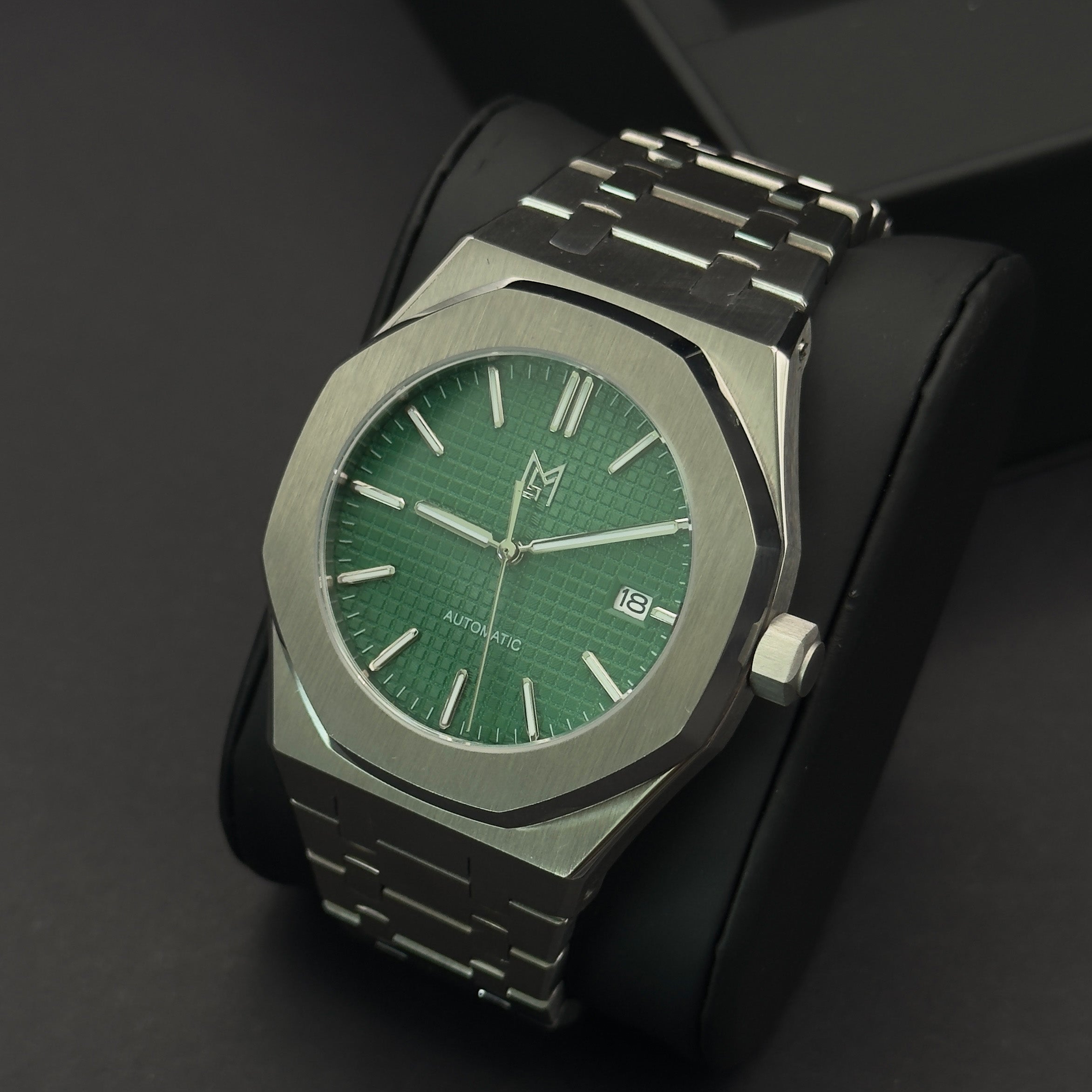 seiko mod royal oak green