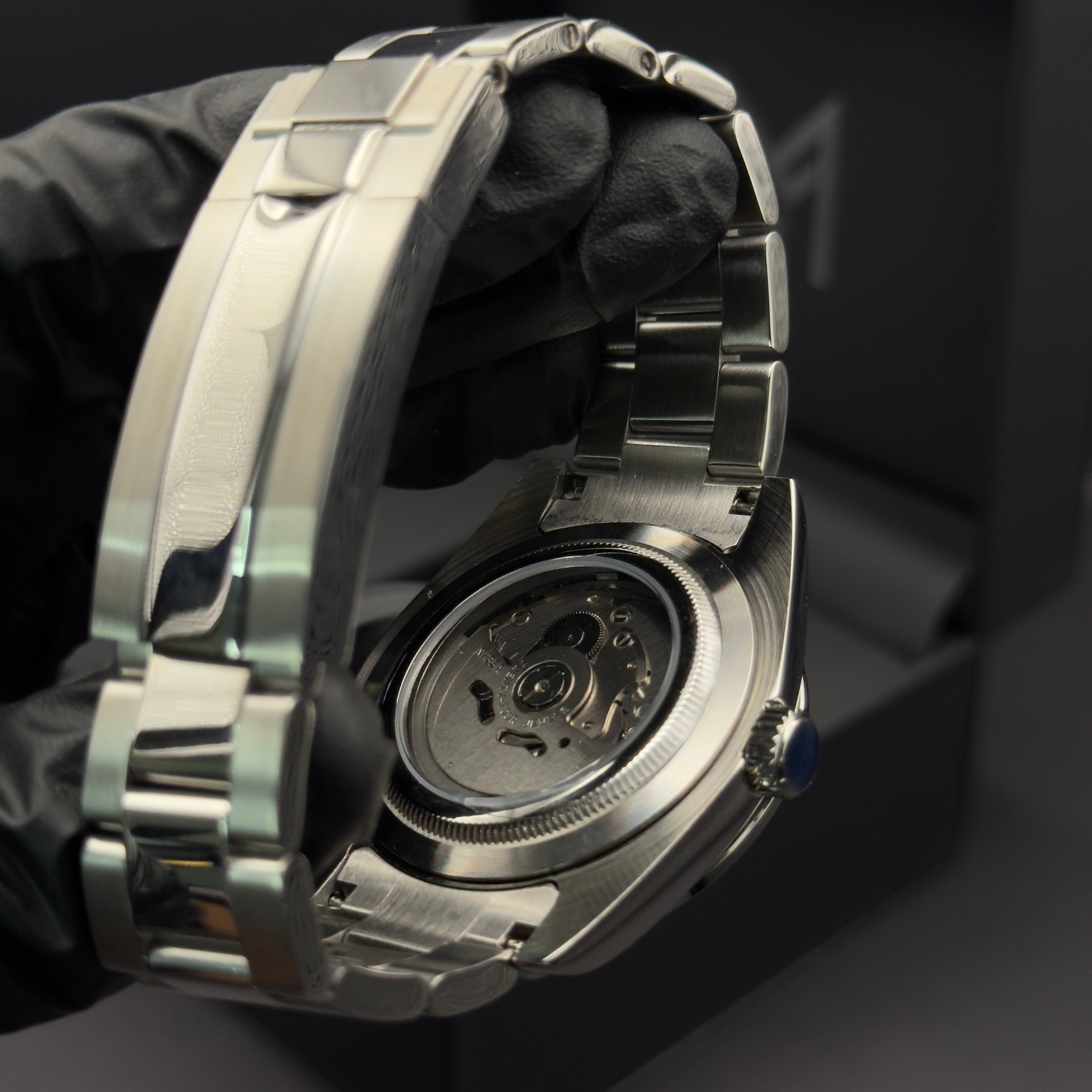 Seiko Mod Oyster Perpetual Explorer Blanc