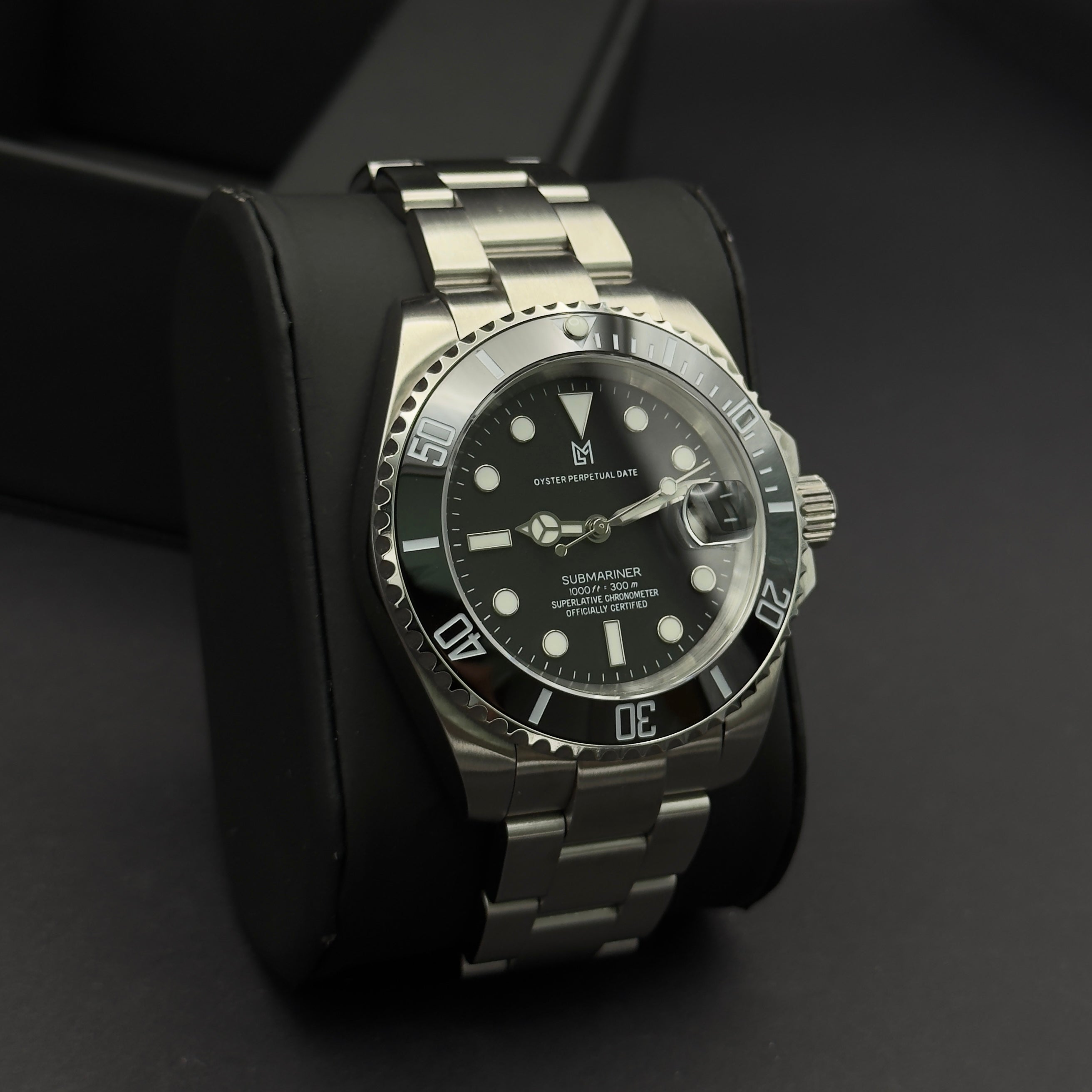 seiko submariner black
