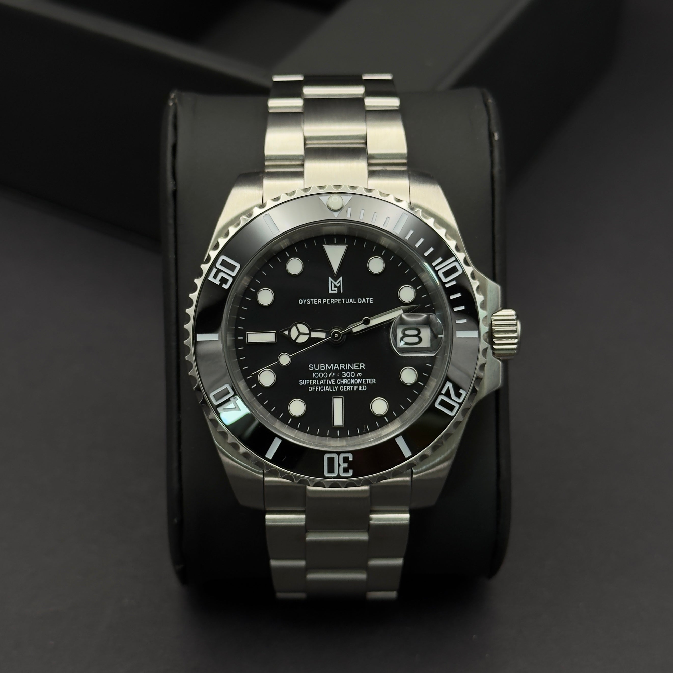 seiko submariner black