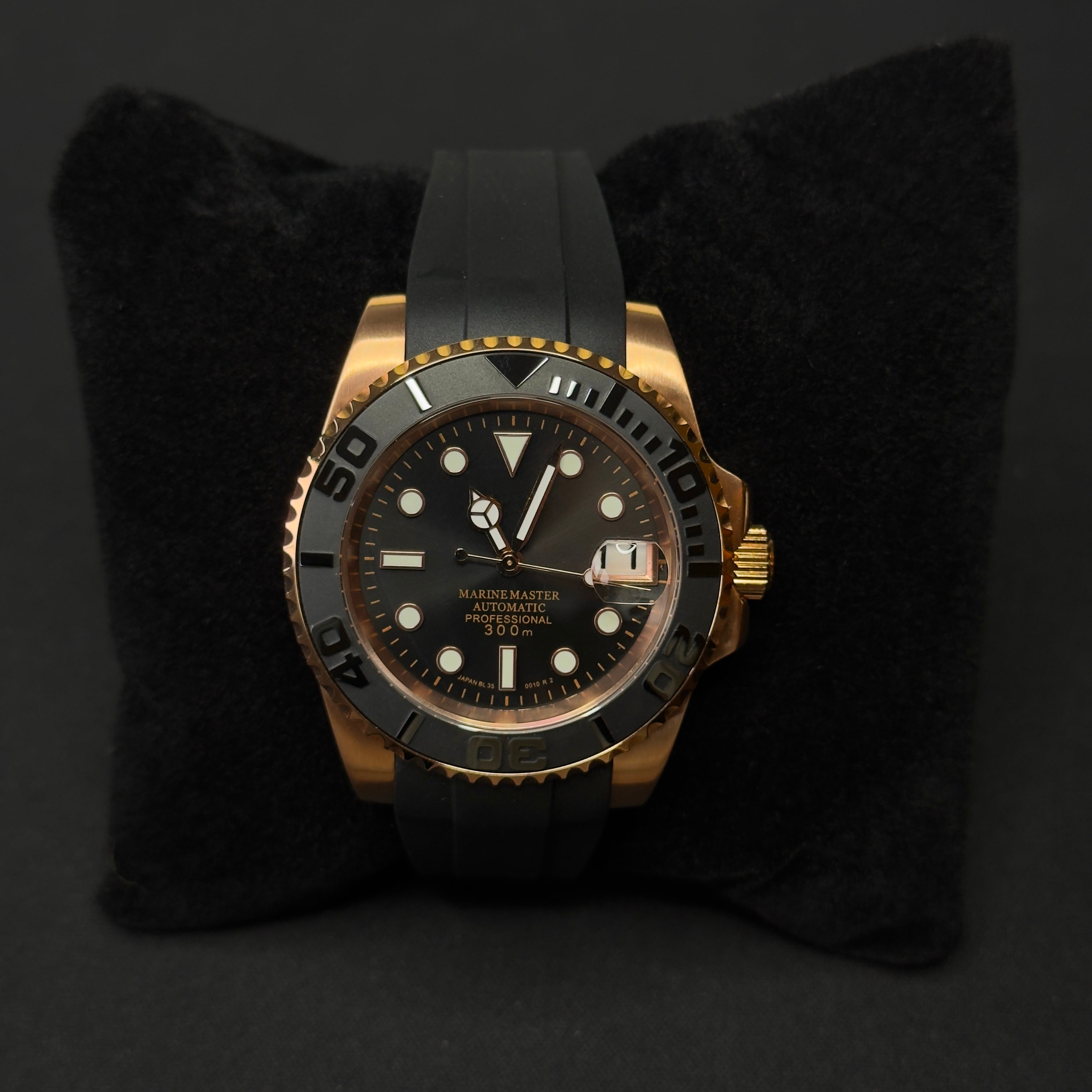 Mod Yacht Master Or Rose Silicone