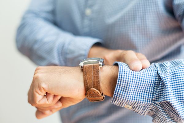 arrêt montre