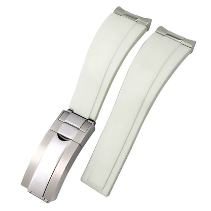 bracelet seiko mod​ caoutchouc blanc