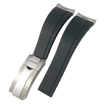 bracelet seiko mod​ caoutchouc noir