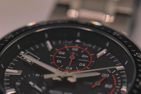 reloj con taquímetro