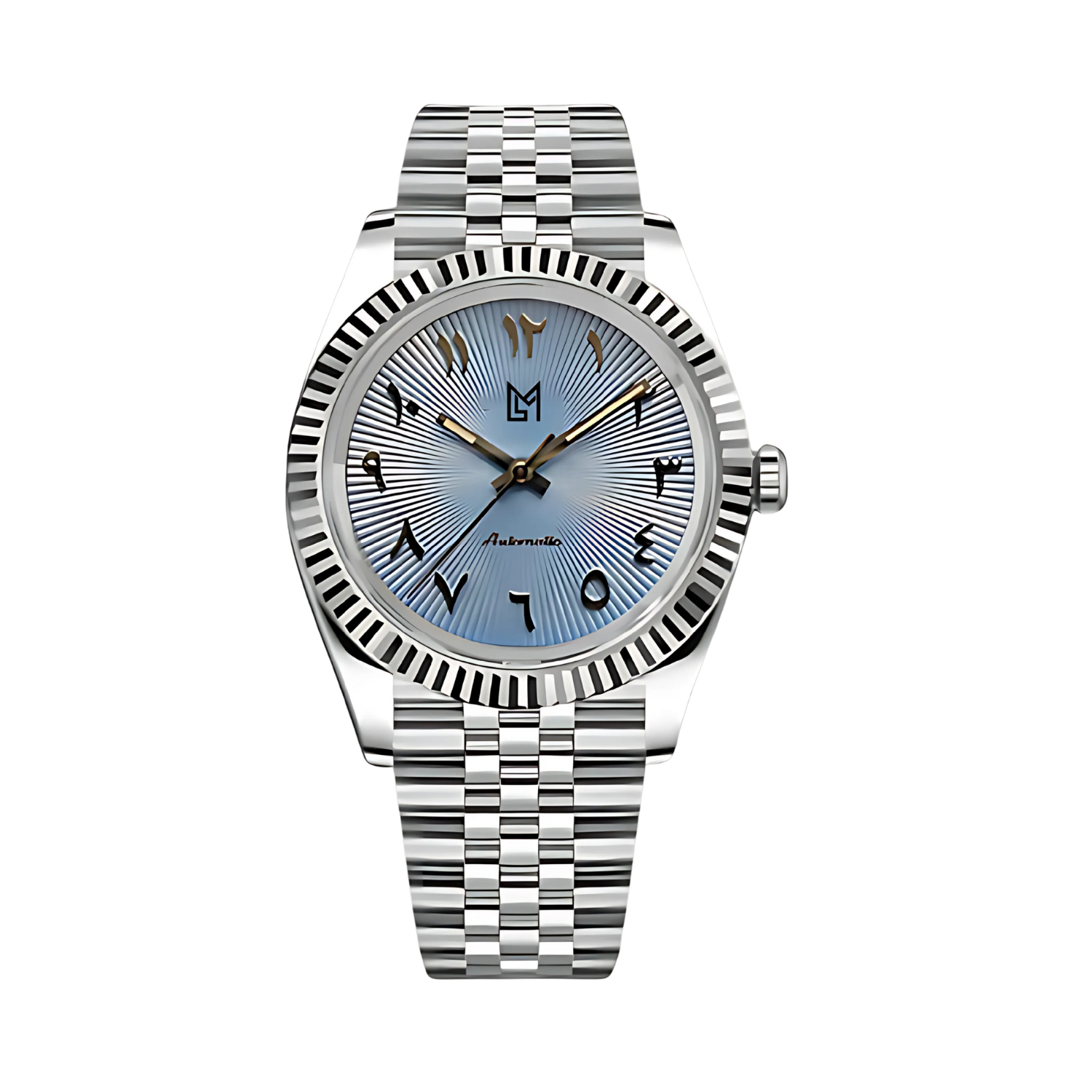 Mod Arabic Dial Light Blue