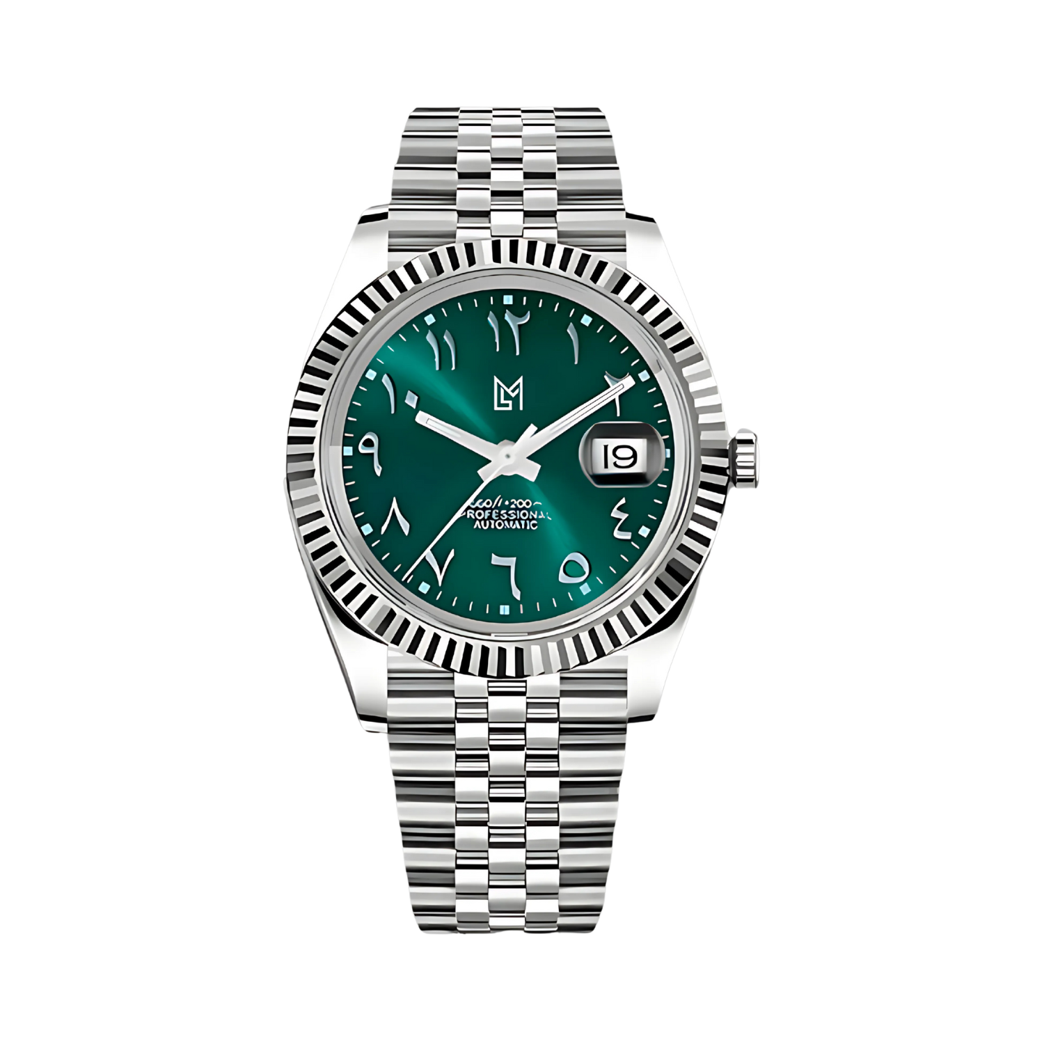 Mod Datejust Arabic Dial Verte
