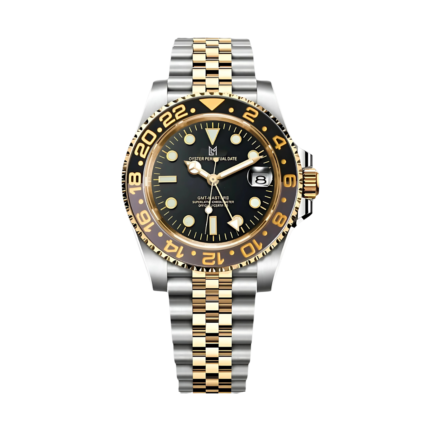 Mod GMT Master II Or Acier NH34