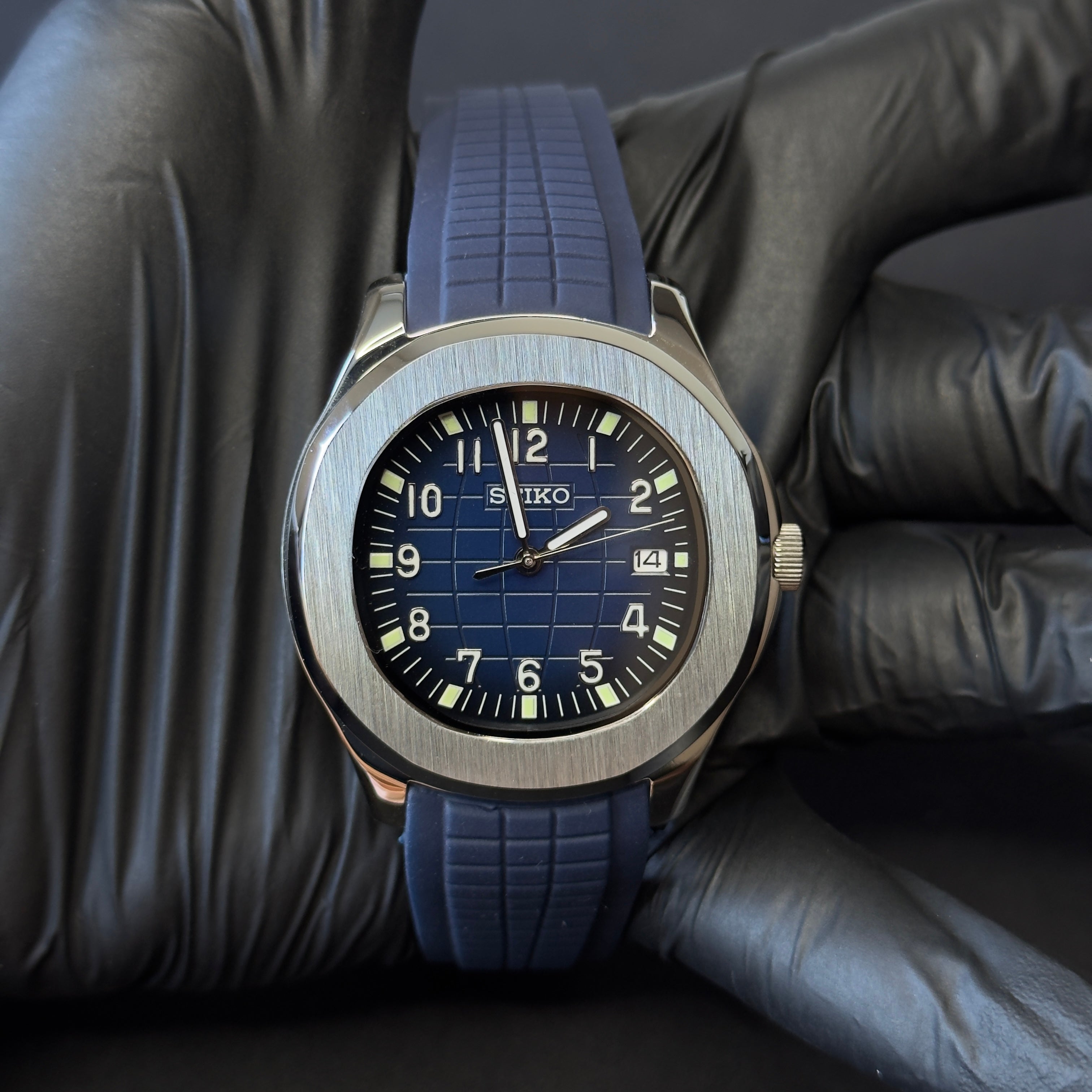 Seiko Aquanaut Bleu Foncé