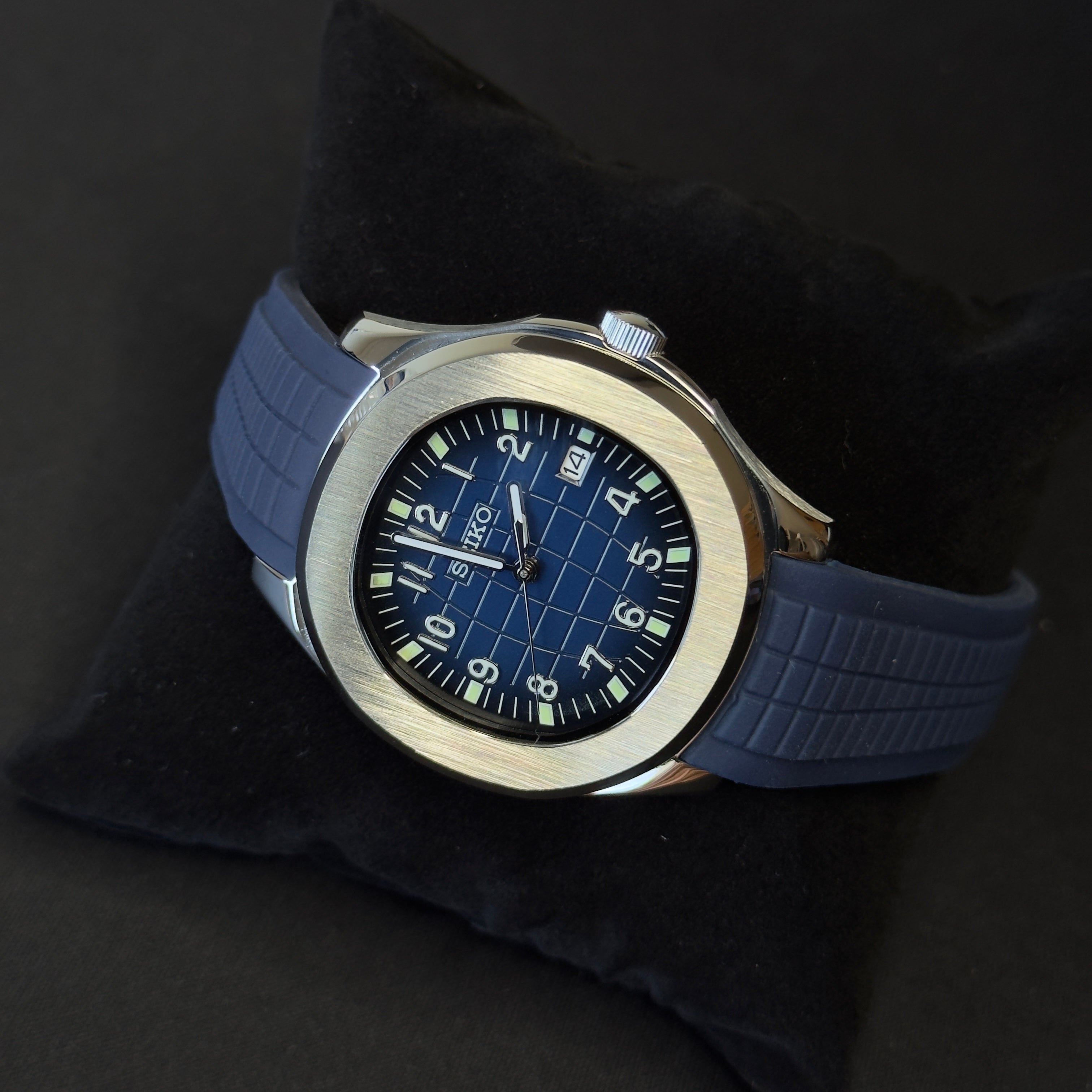 Seiko Aquanaut Bleu Foncé