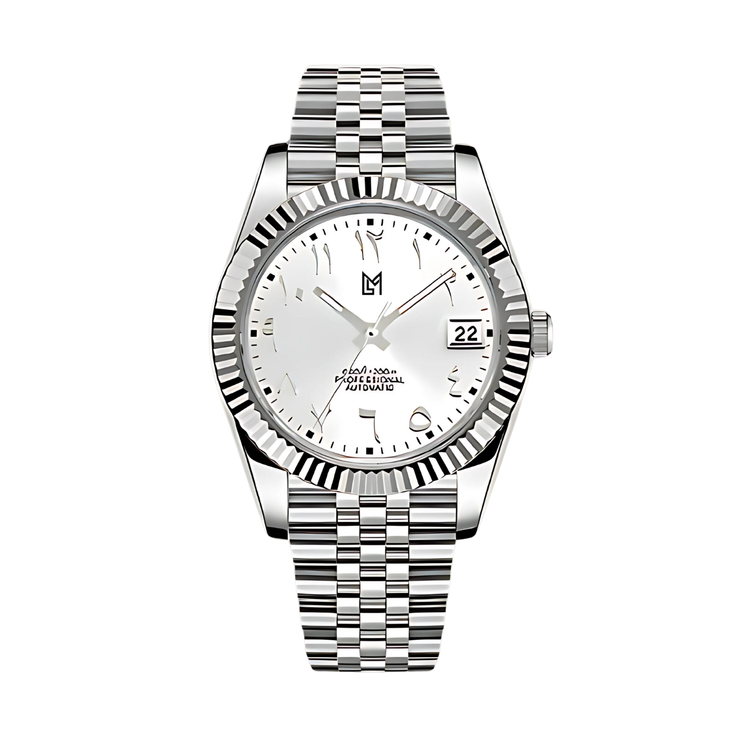 Mod Datejust Arabic Dial Gris