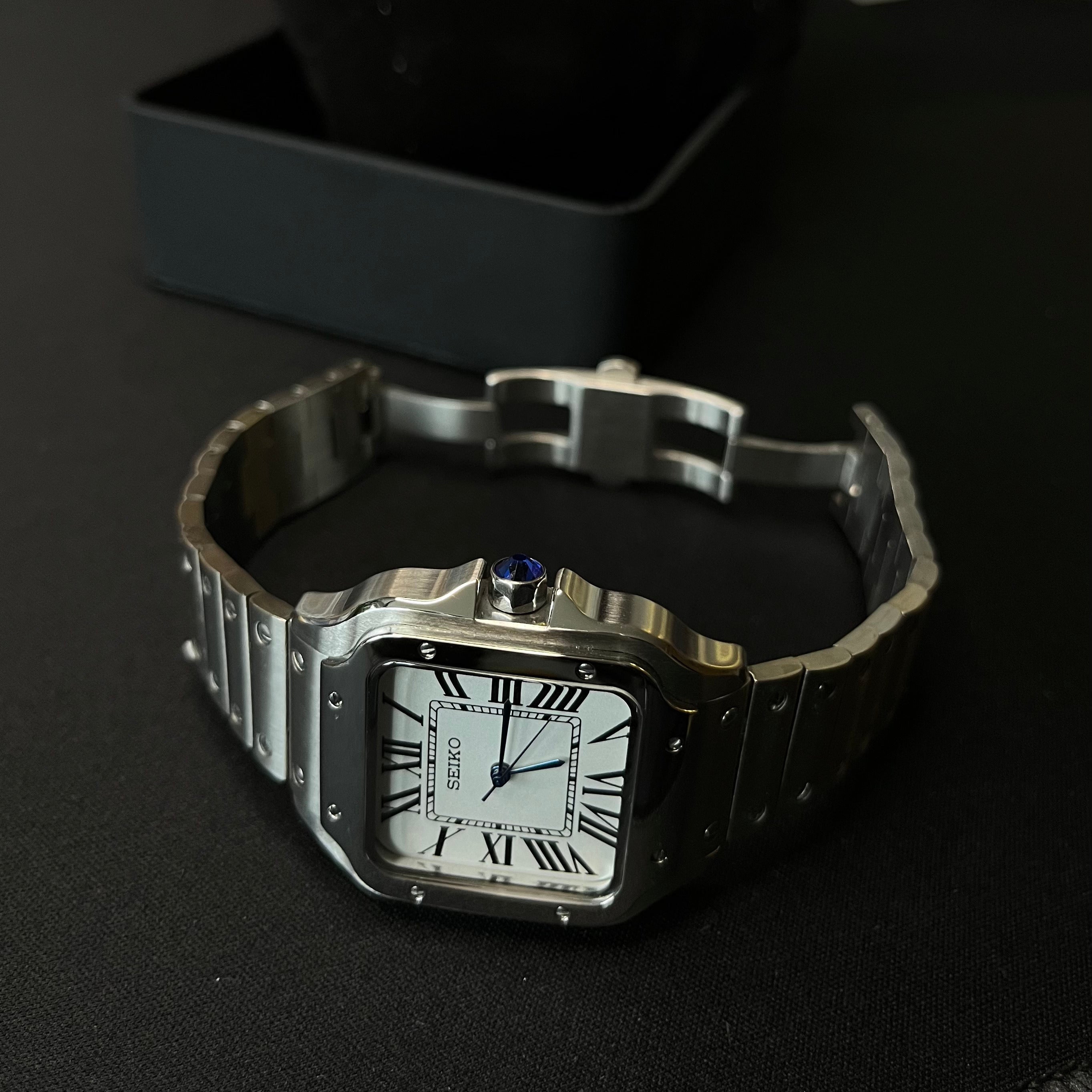 Seiko Cartier Santos - Luxury Mods