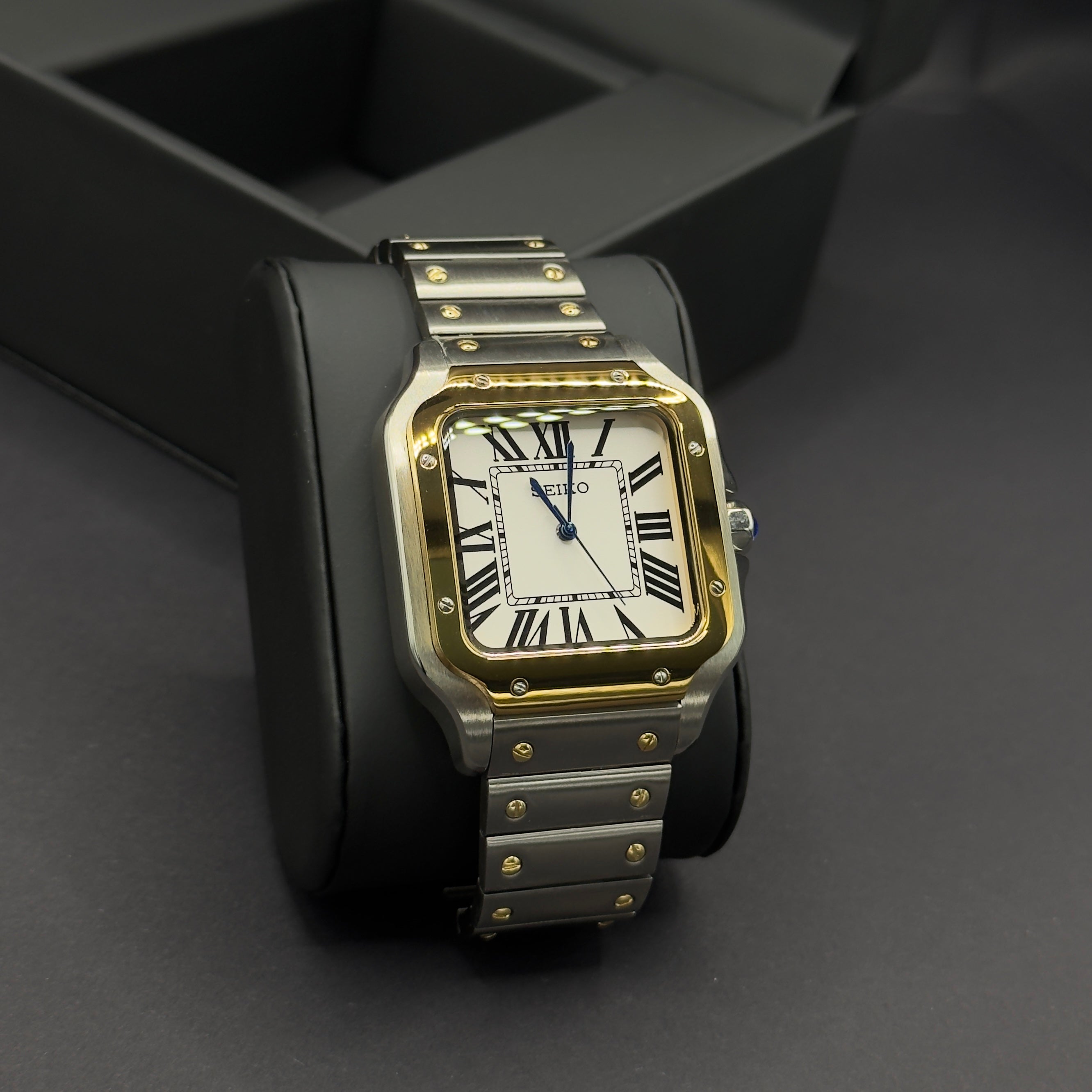 Seiko Cartier Santos Or Acier