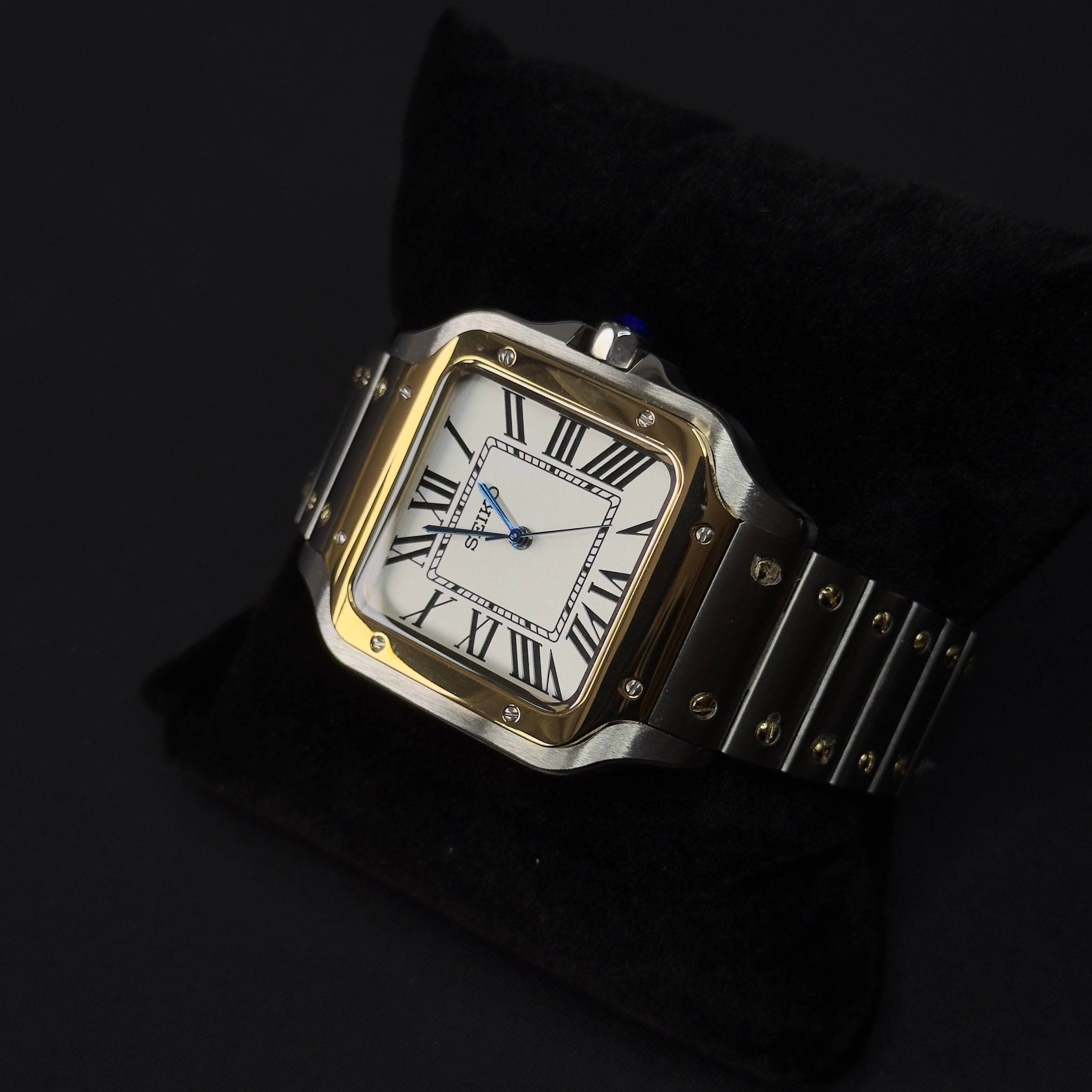 Seiko Cartier Santos Or Acier