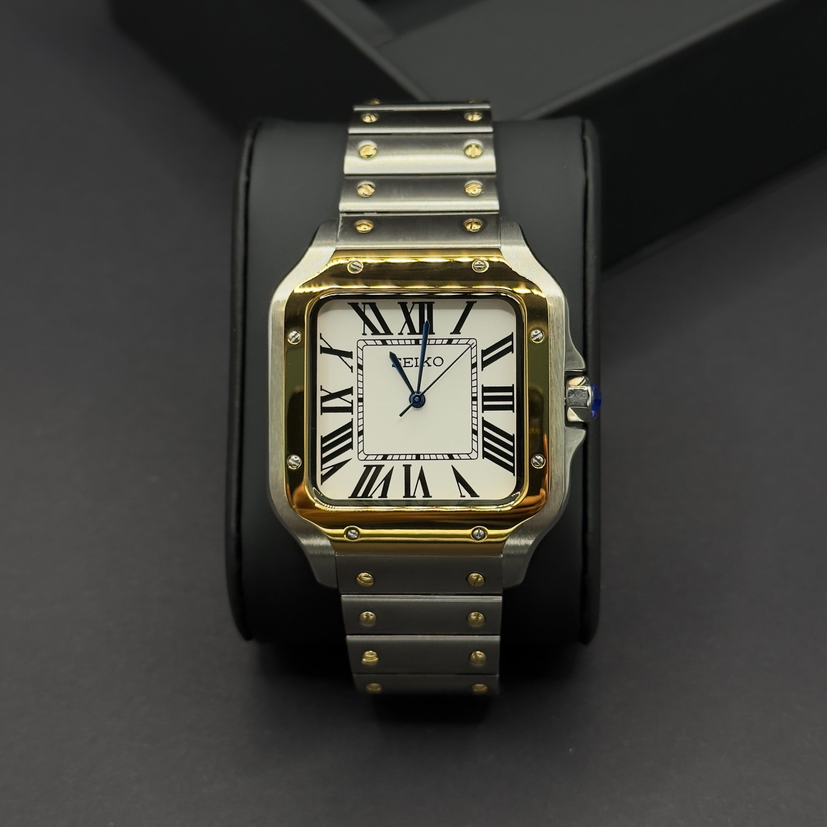 Seiko Cartier Santos Or Acier