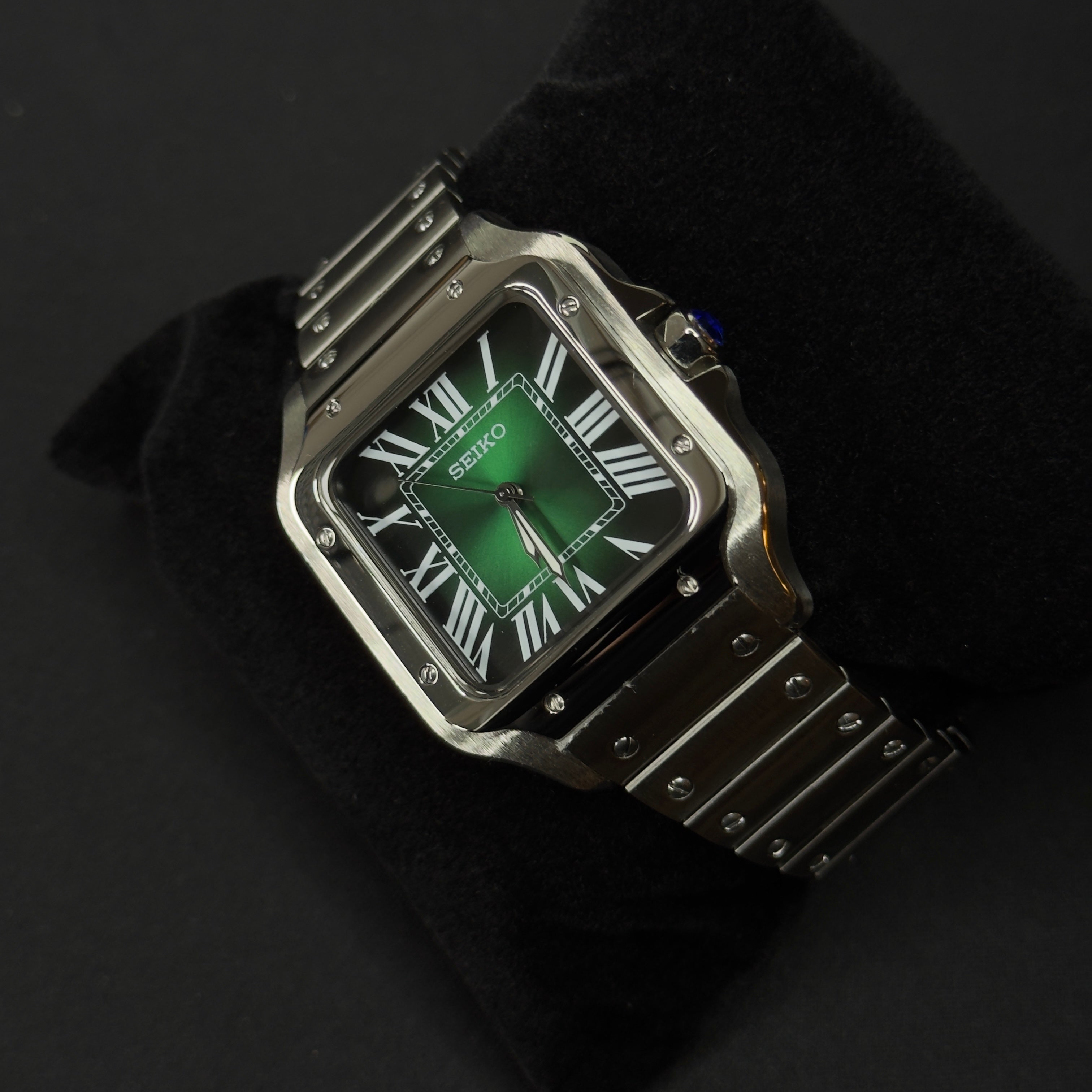 Seiko Cartier Santos Verte