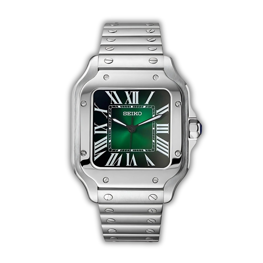 Seiko Cartier Santos Verte