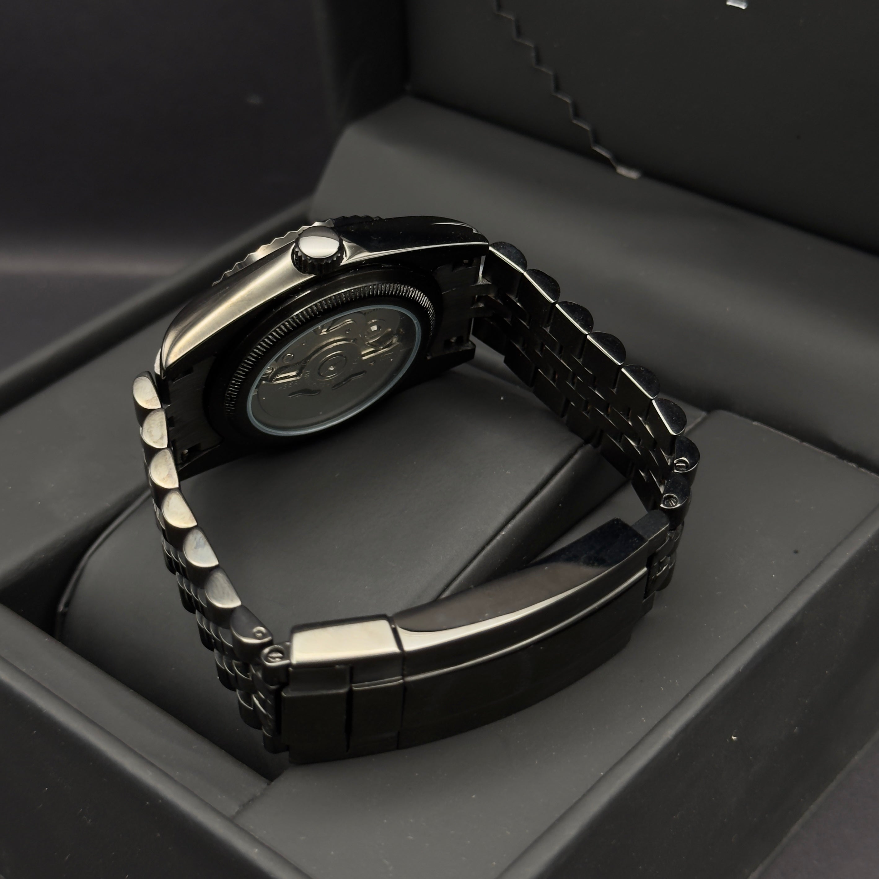 Seiko Mod Arabic Dial Full Black