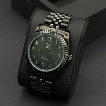 seiko arabic dial black​