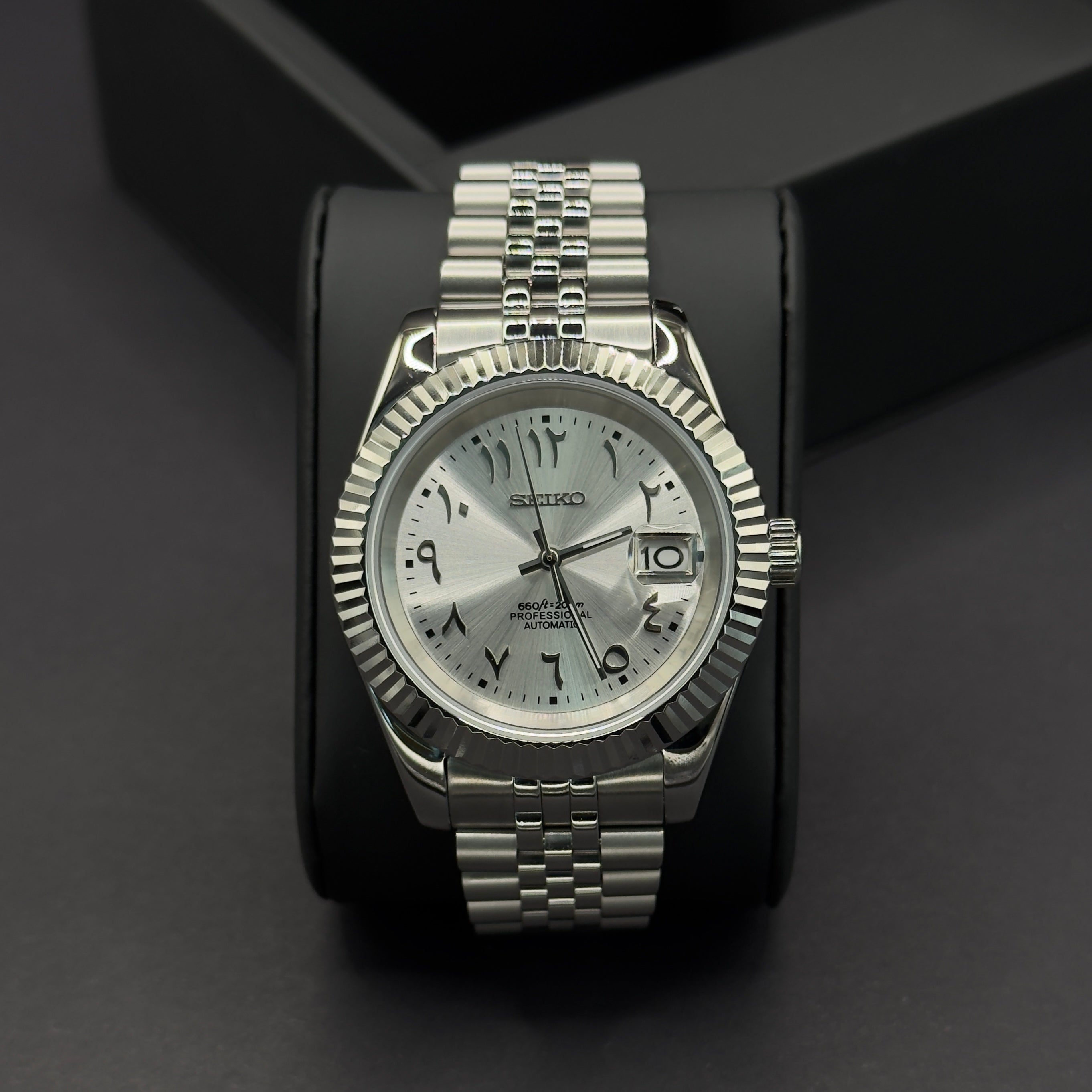 Seiko Datejust Arabic Dial Gris