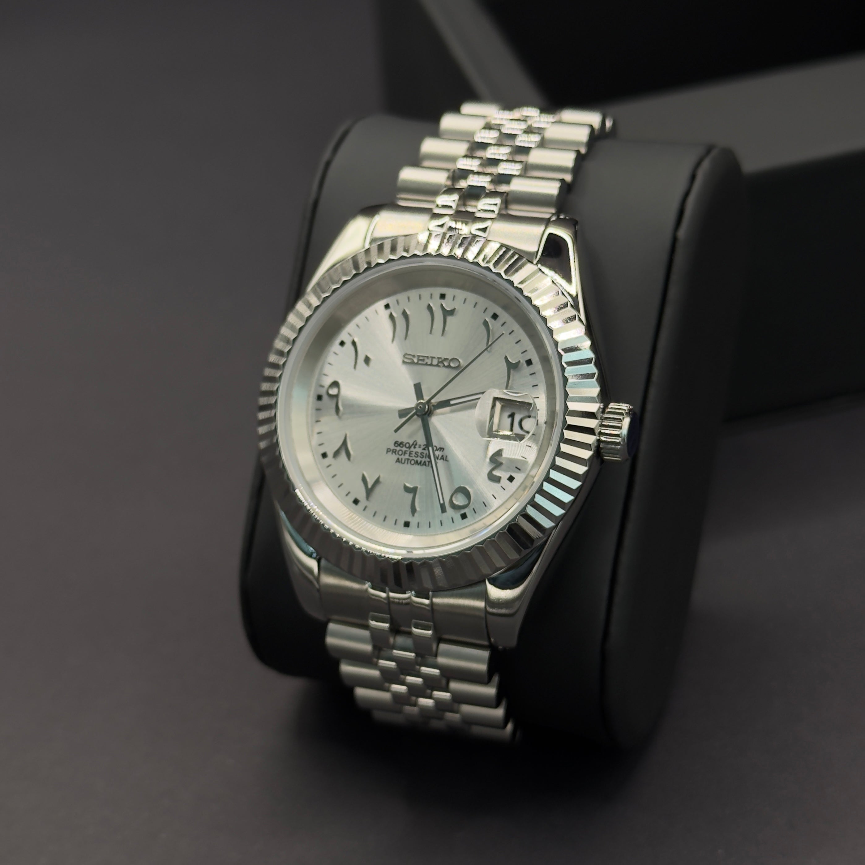 Seiko Datejust Arabic Dial Gris