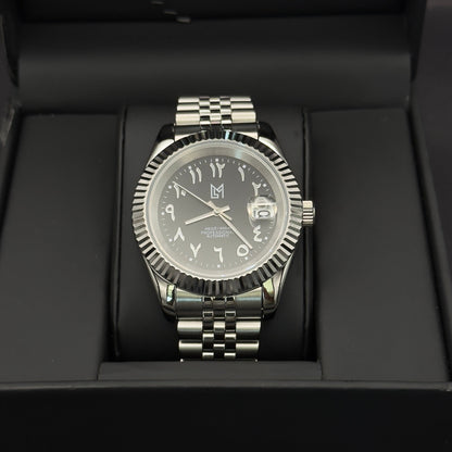 seiko arabic dial noir​