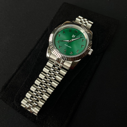 Mod Datejust Arabic Dial Vert Sapin