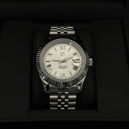 seiko grey roman numeral dial​