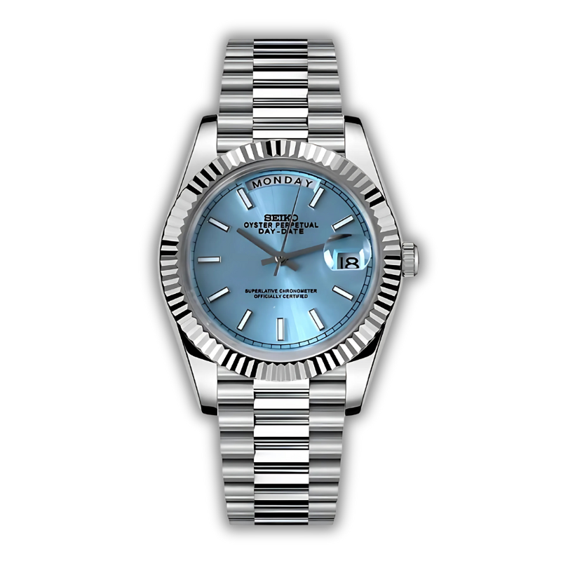 Seiko Daydate Ice Blue