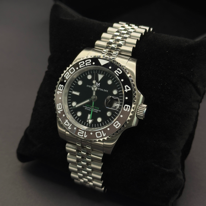 Seiko Mod GMT Master II Bruce Wayne NH34
