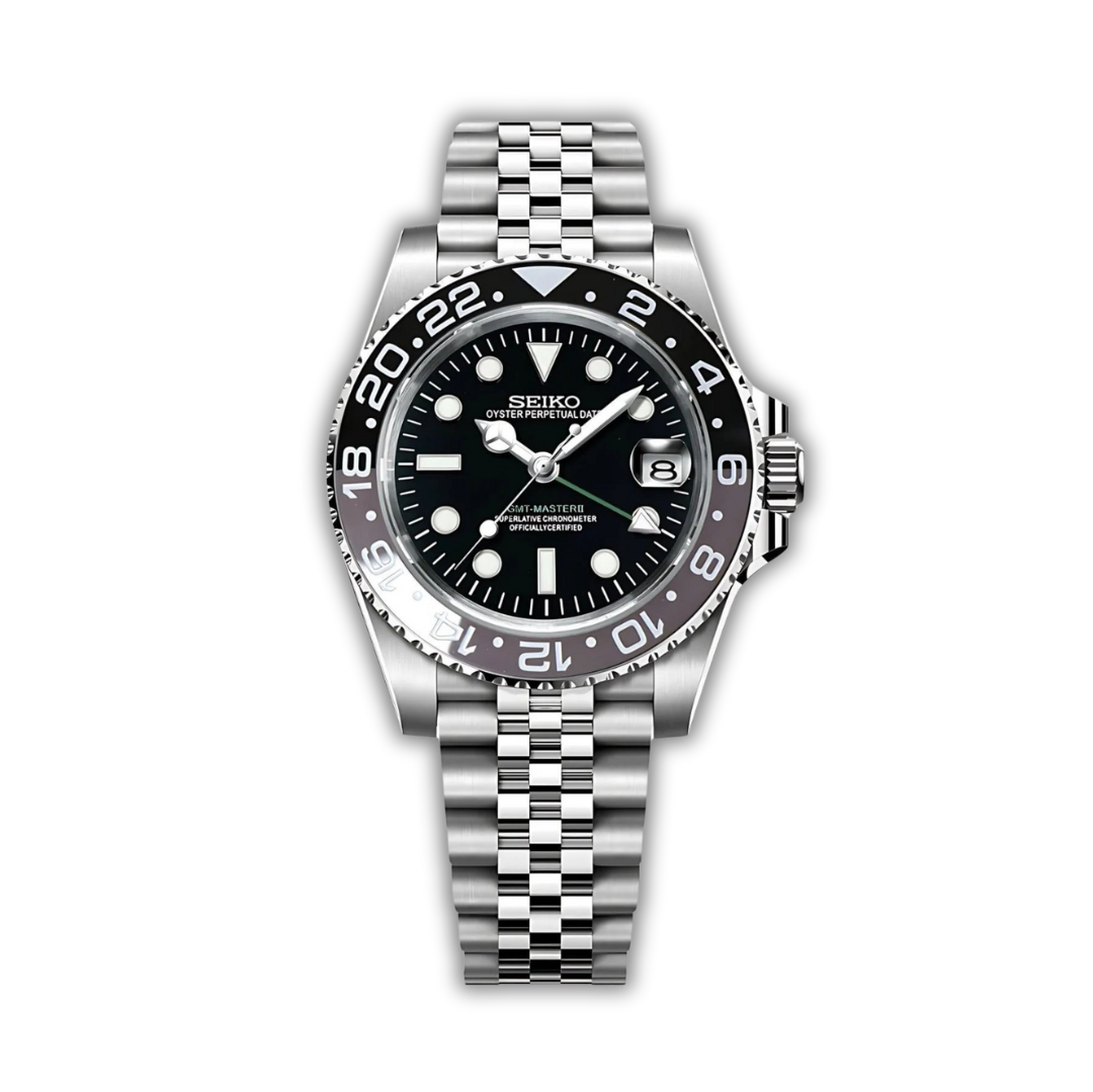 Seiko GMT Master II Bruce Wayne NH34