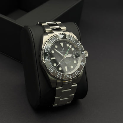 Seiko Mod GMT Master II Bruce Wayne NH34